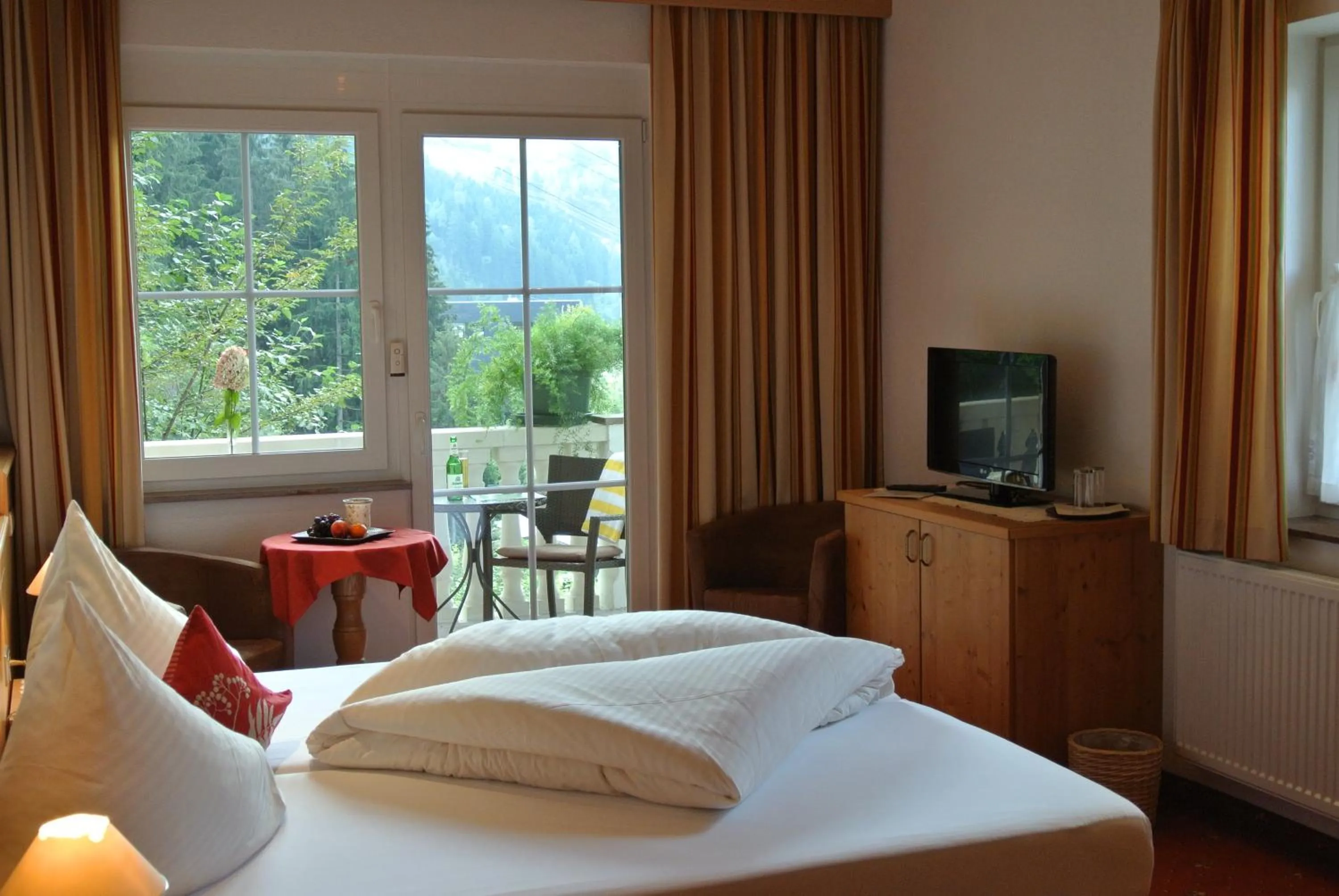 Bed in Aparthotel Gallahaus