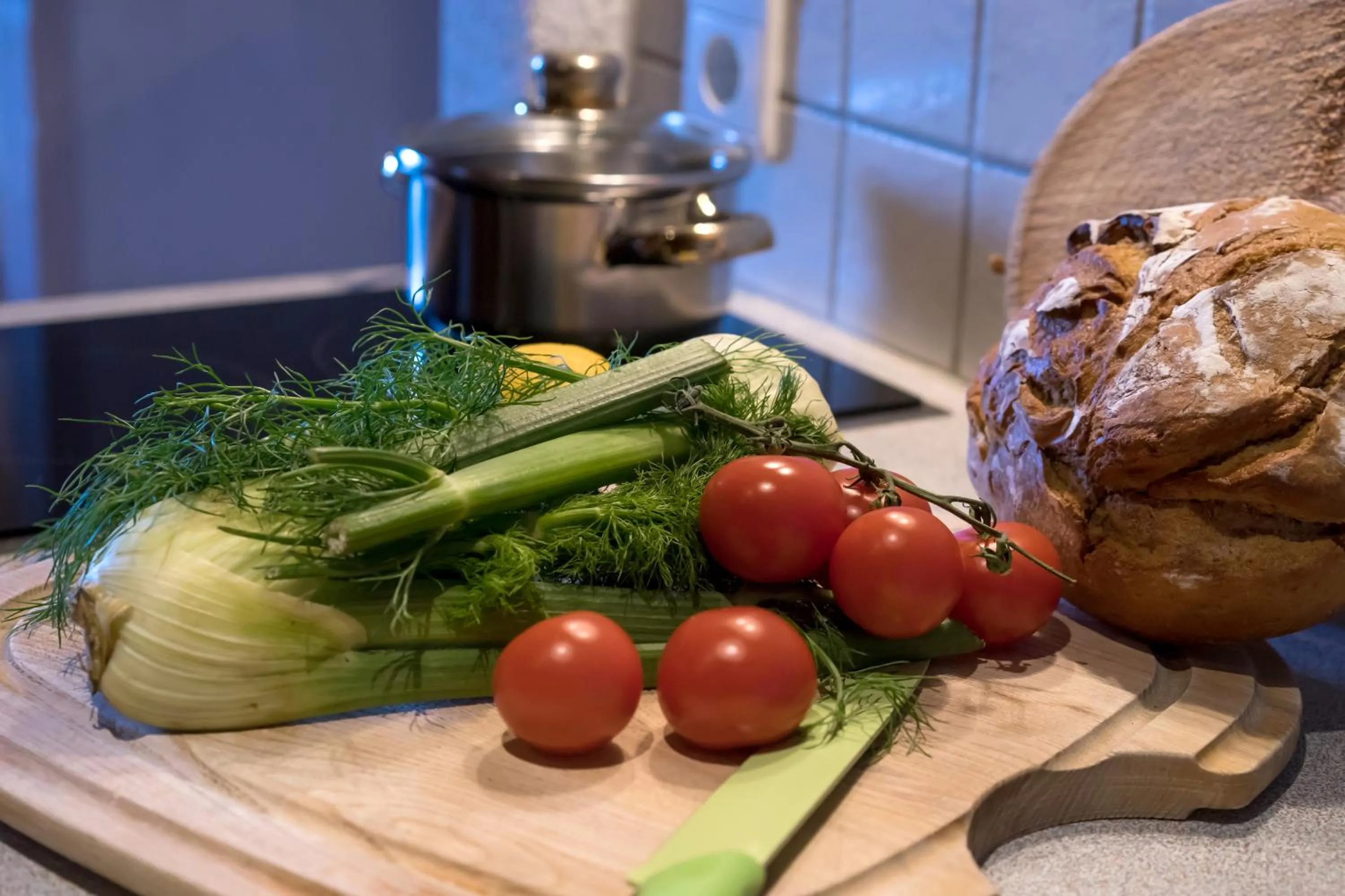 Food close-up in Aparthotel Gallahaus