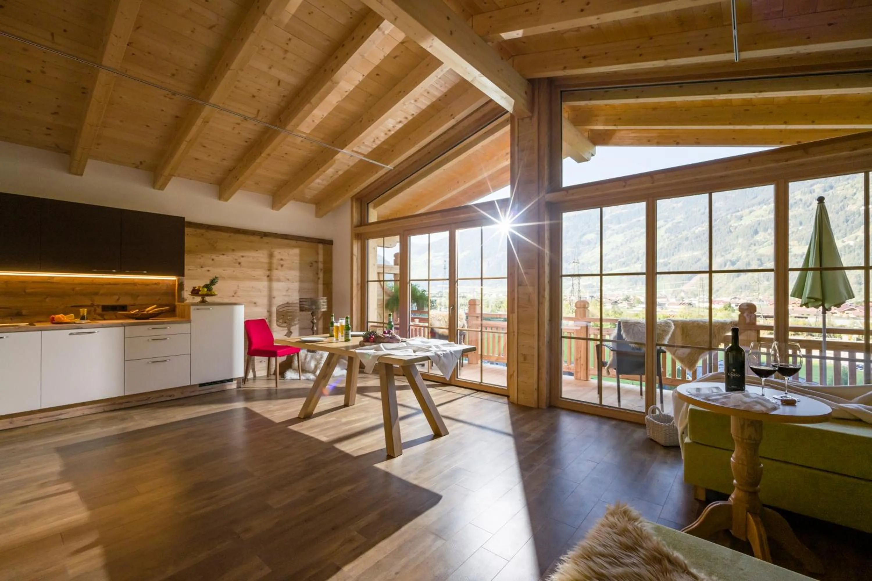 Balcony/Terrace in Aparthotel Gallahaus