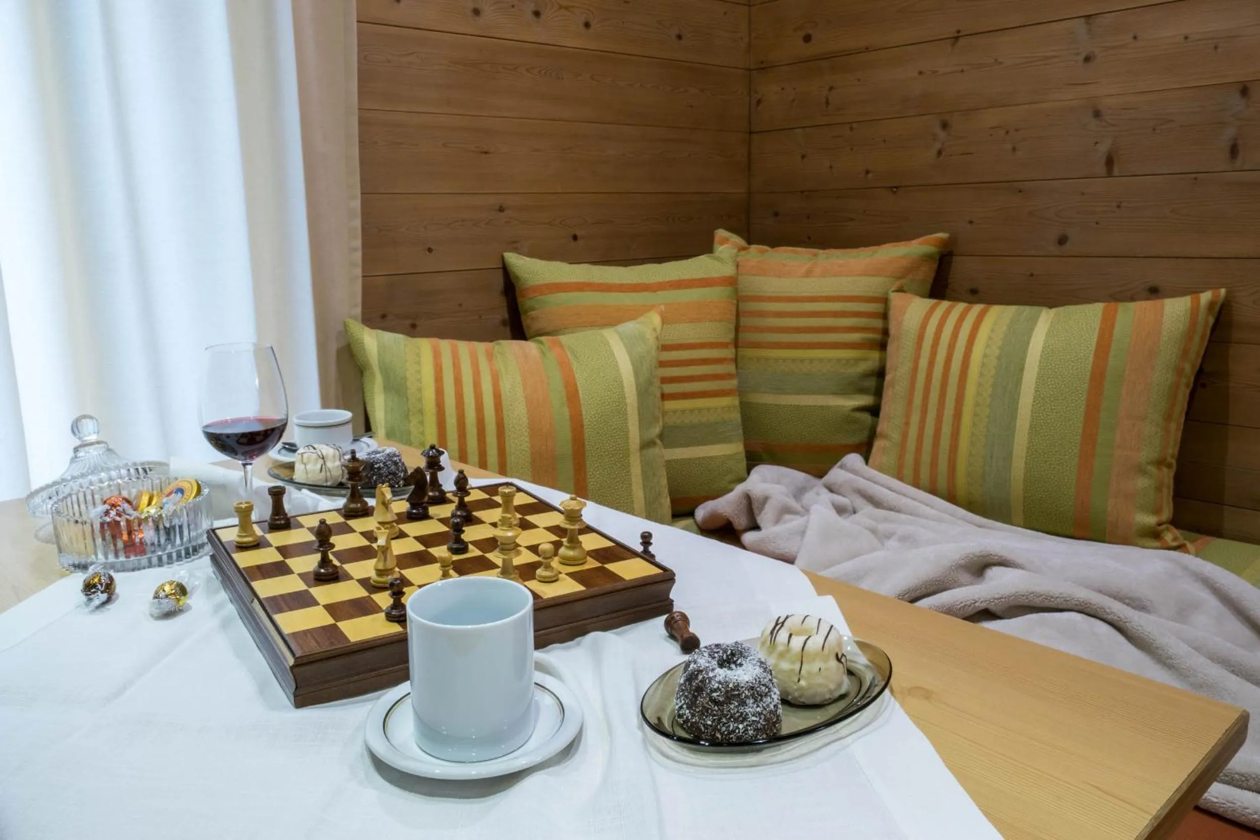 Seating area in Aparthotel Gallahaus