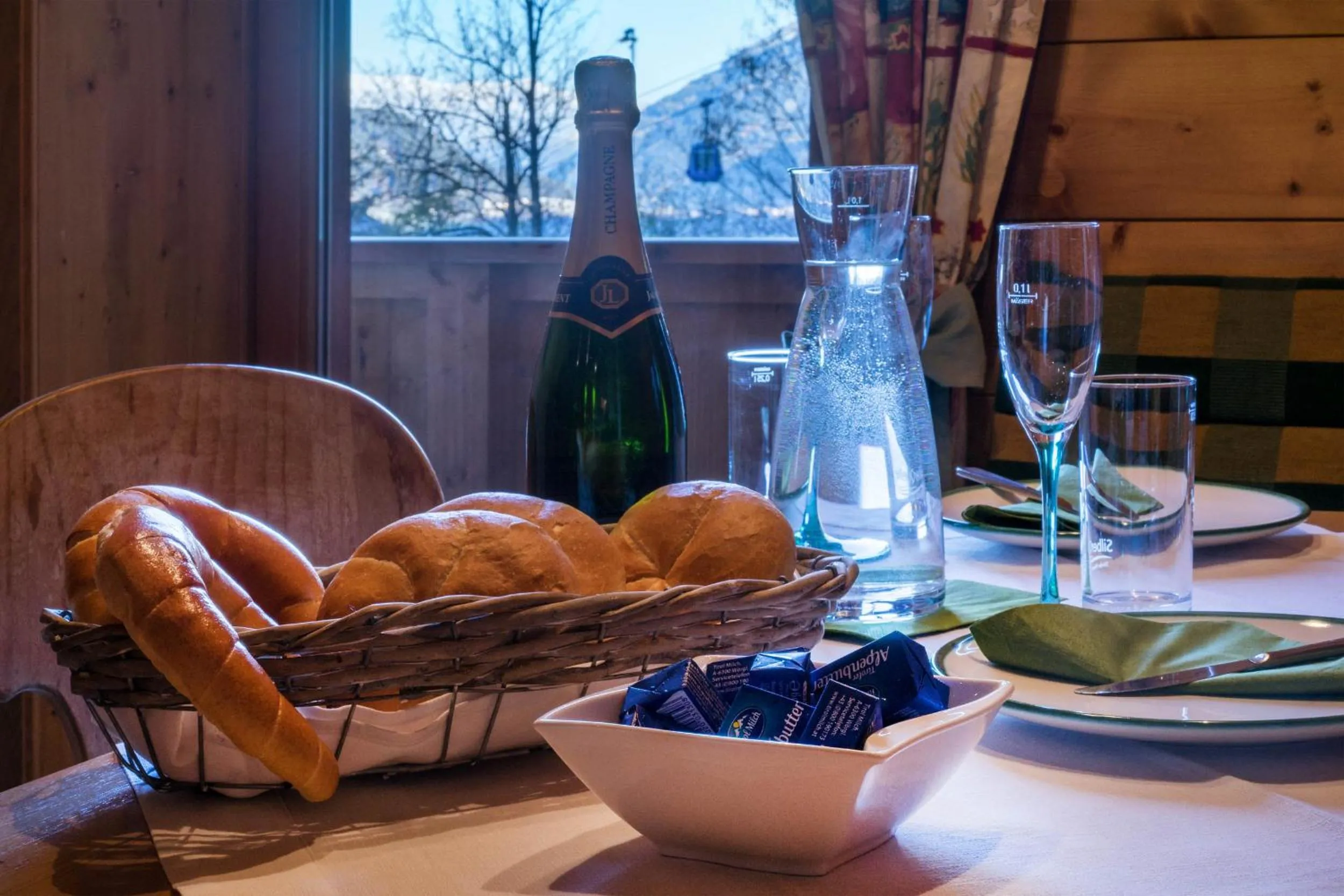 Decorative detail in Aparthotel Gallahaus