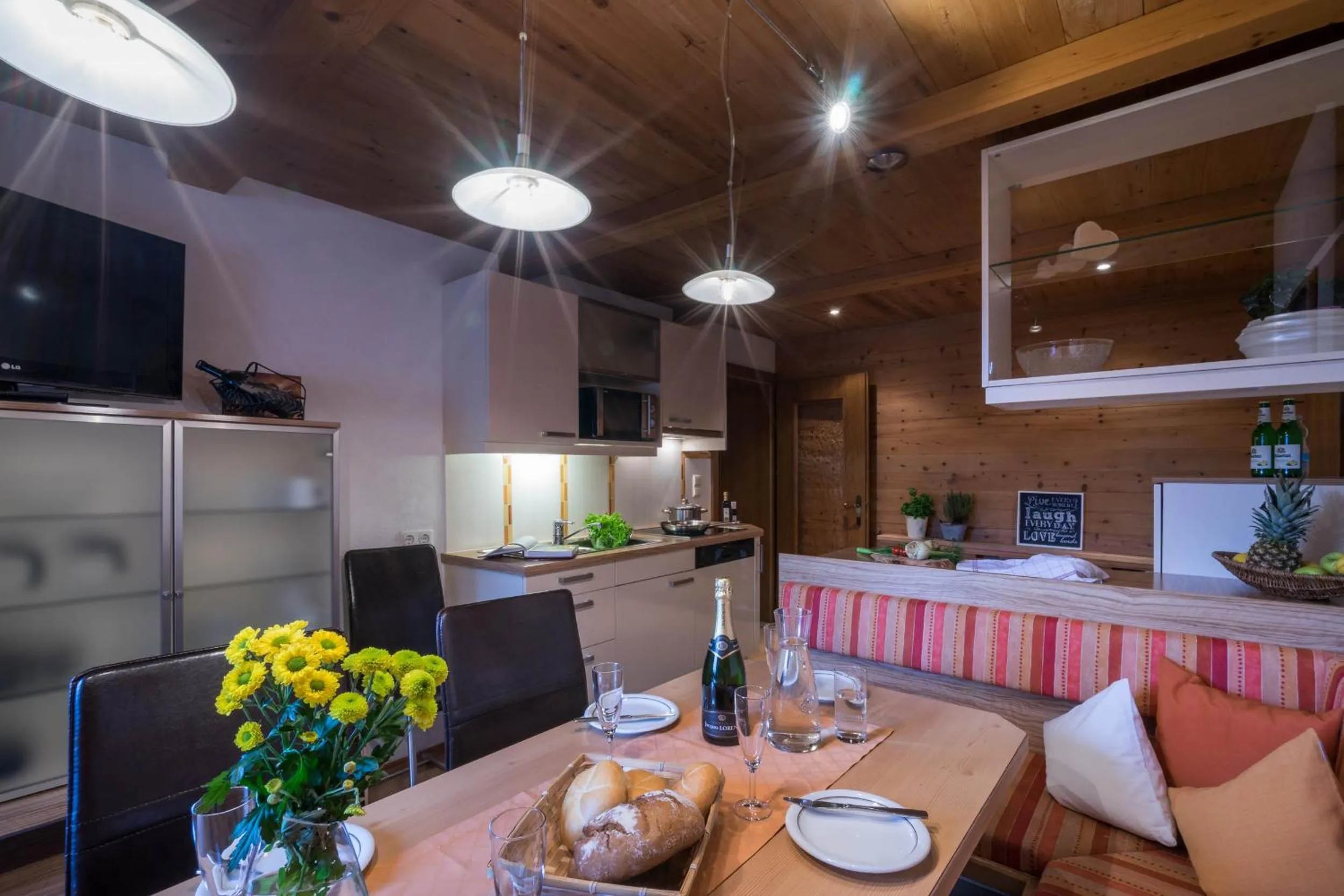 Dining area in Aparthotel Gallahaus