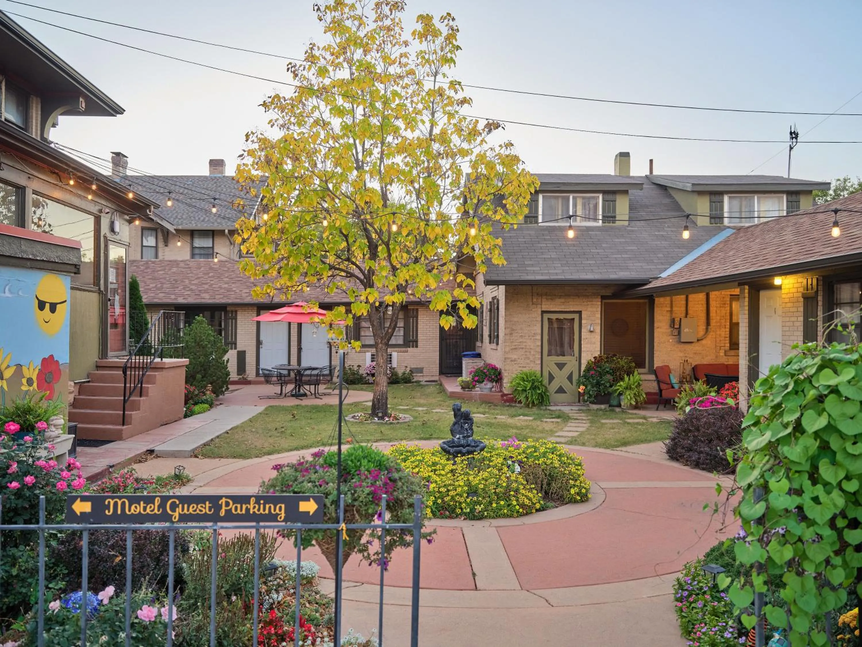 Property building in The Crest Motel