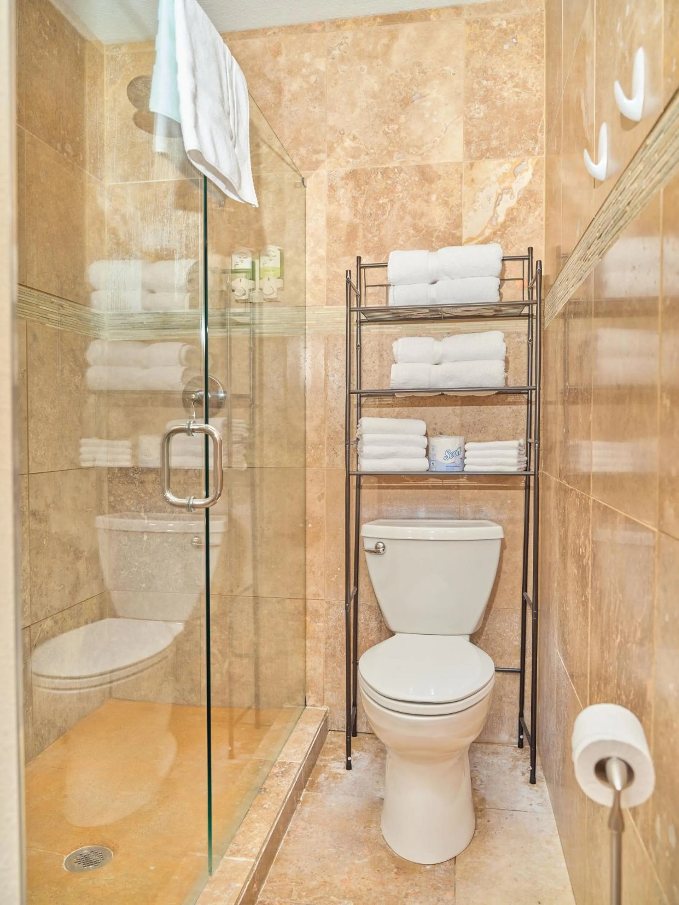 Bathroom in The Crest Motel