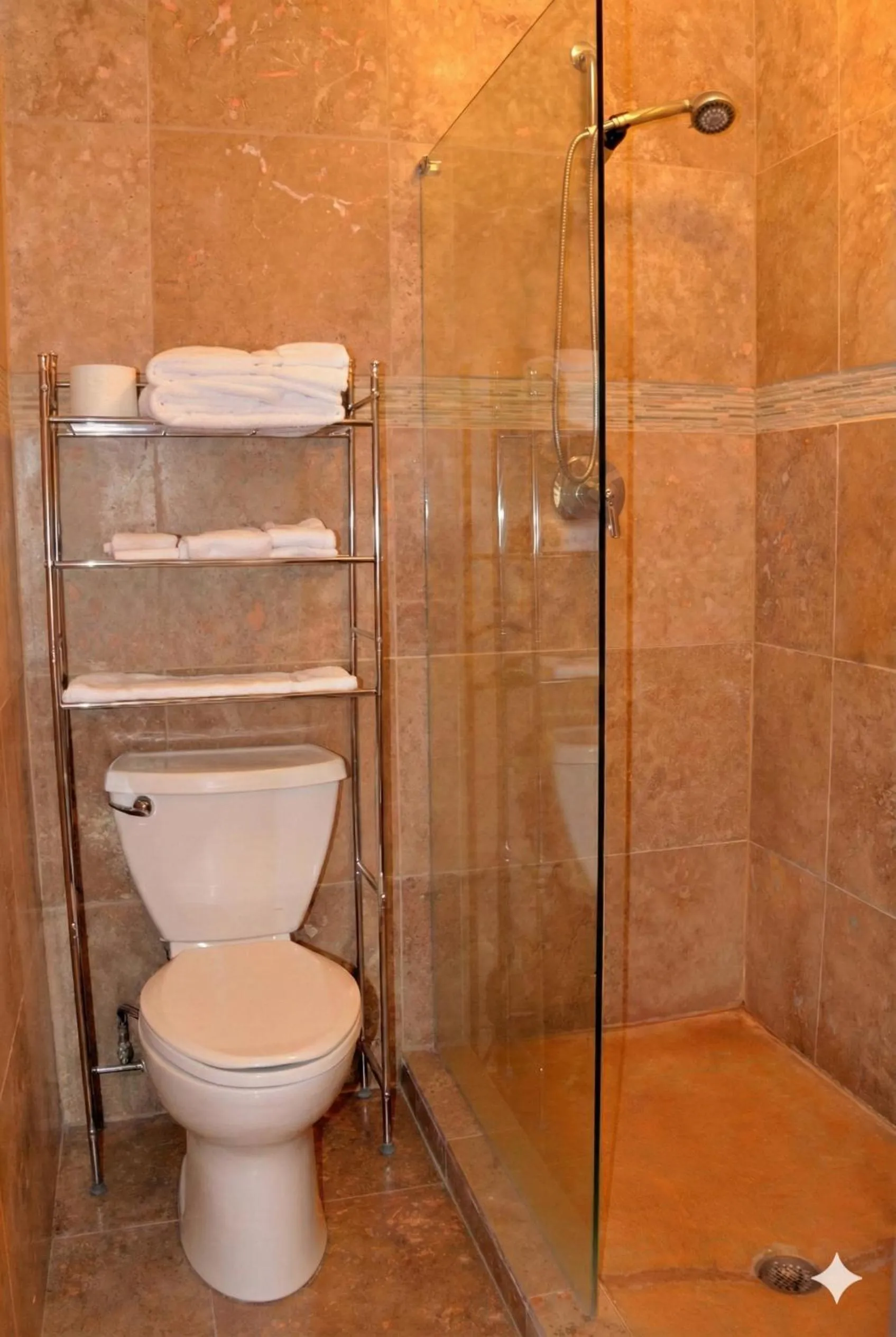 Bathroom in The Crest Motel