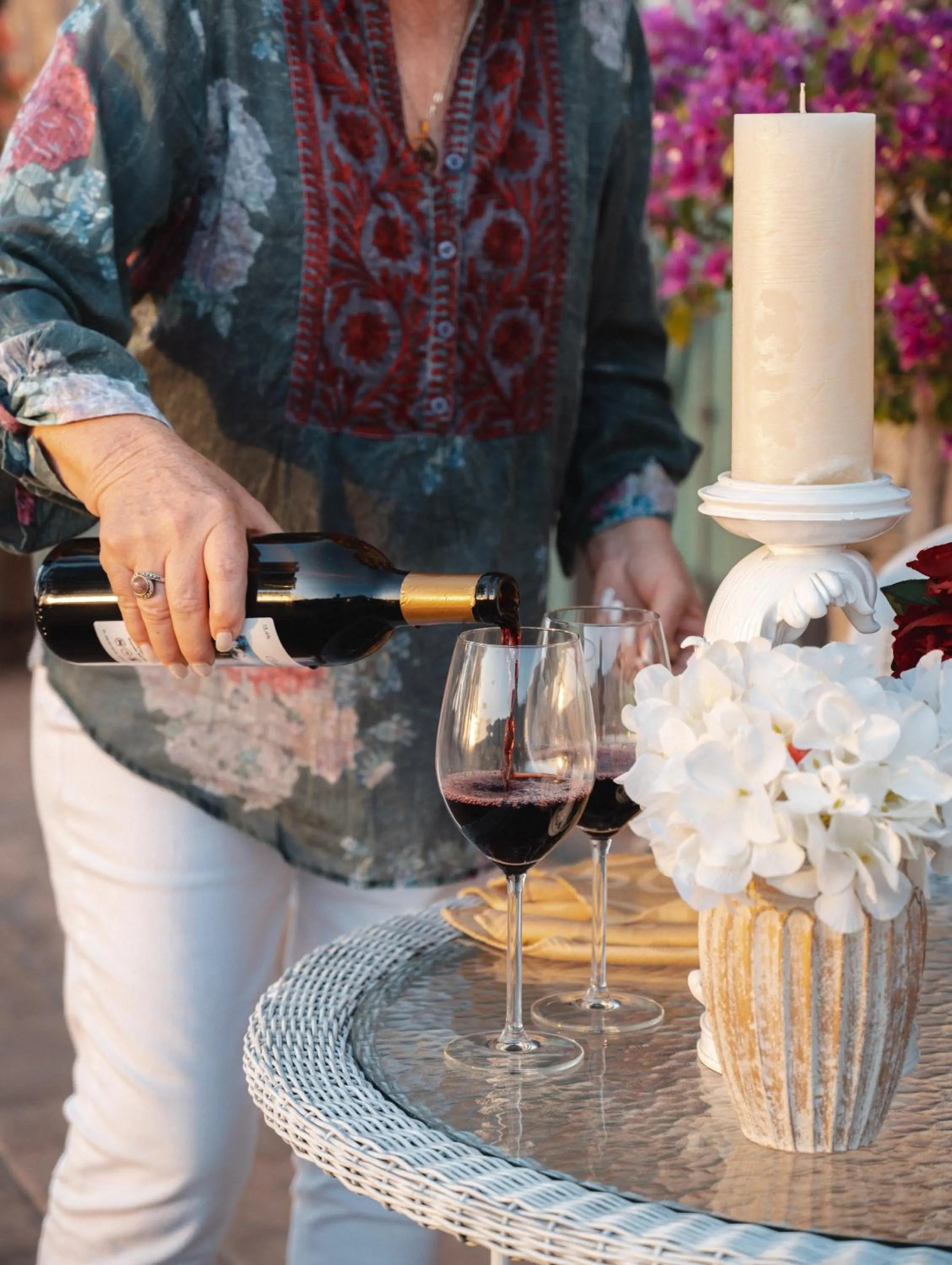 Alcoholic drinks in Viña Calabria