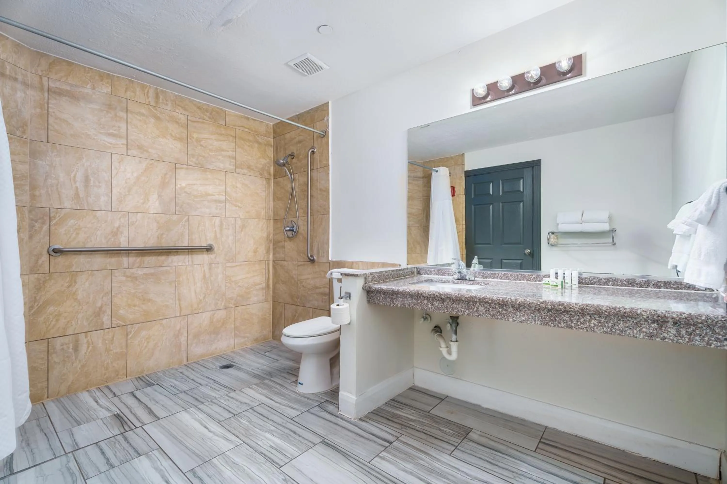 Shower in Ramada by Wyndham La Verkin Zion National Park