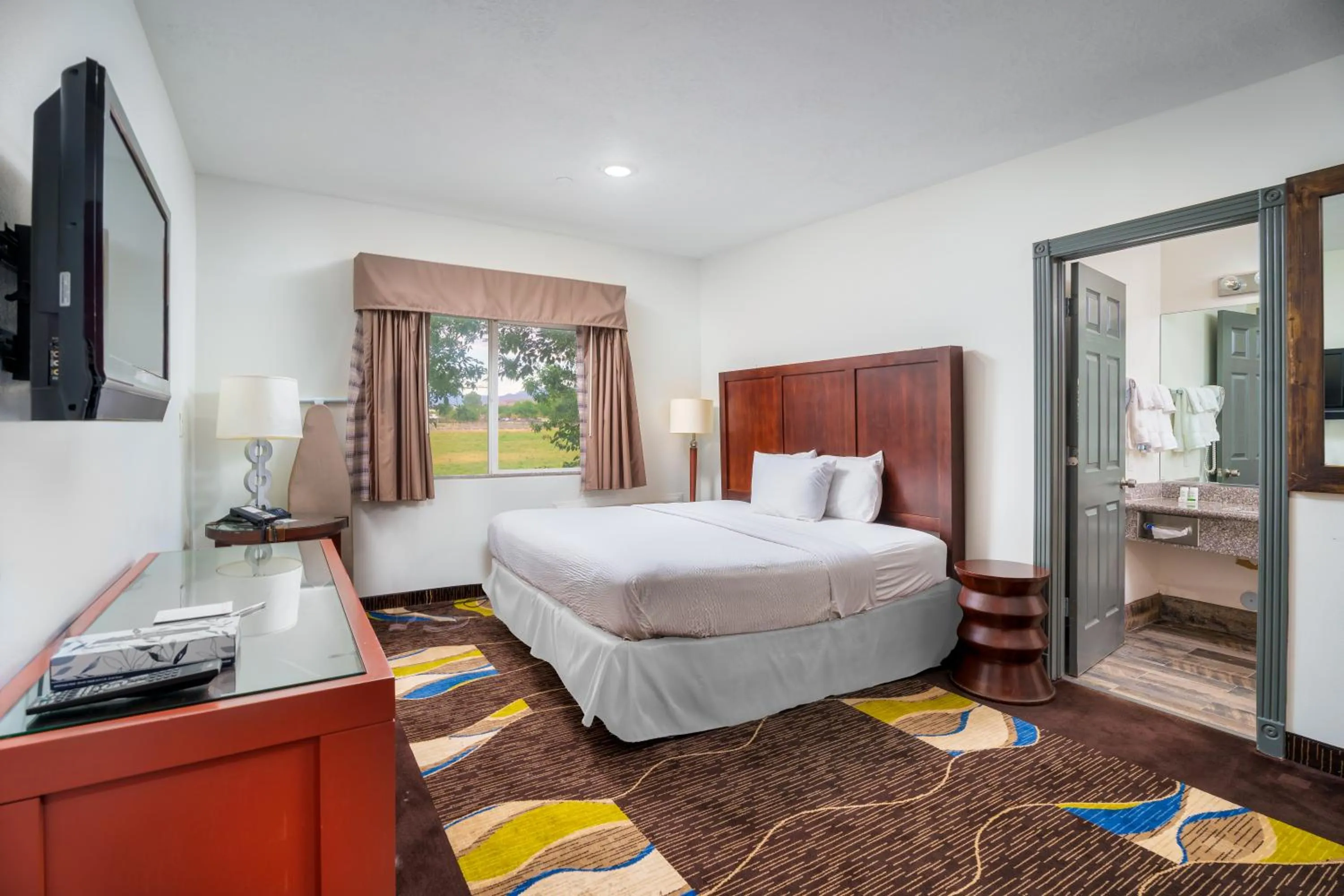 Bed in Ramada by Wyndham La Verkin Zion National Park