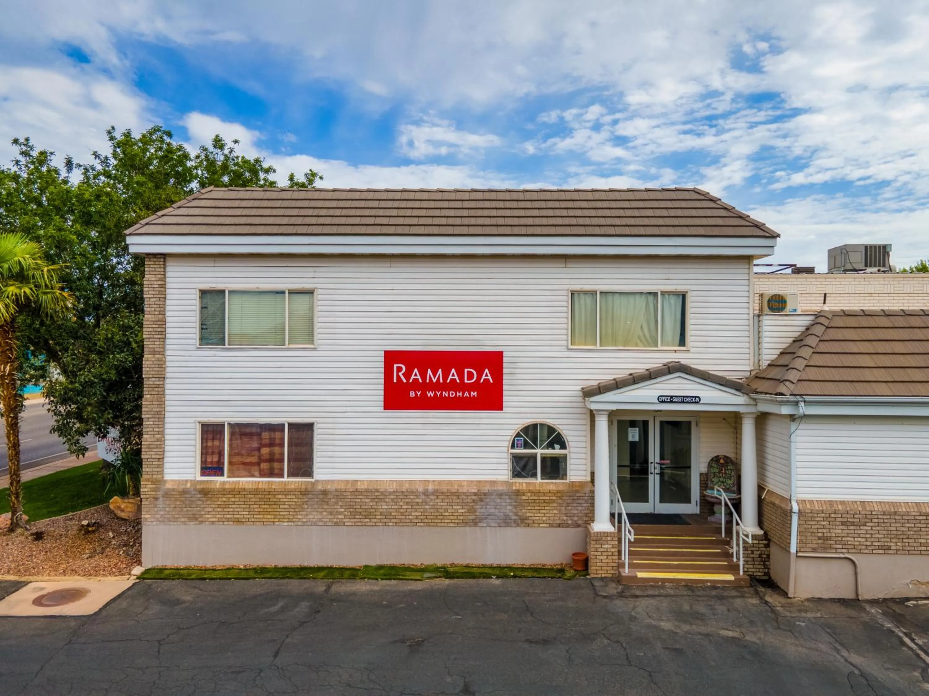 Property logo or sign in Ramada by Wyndham La Verkin Zion National Park
