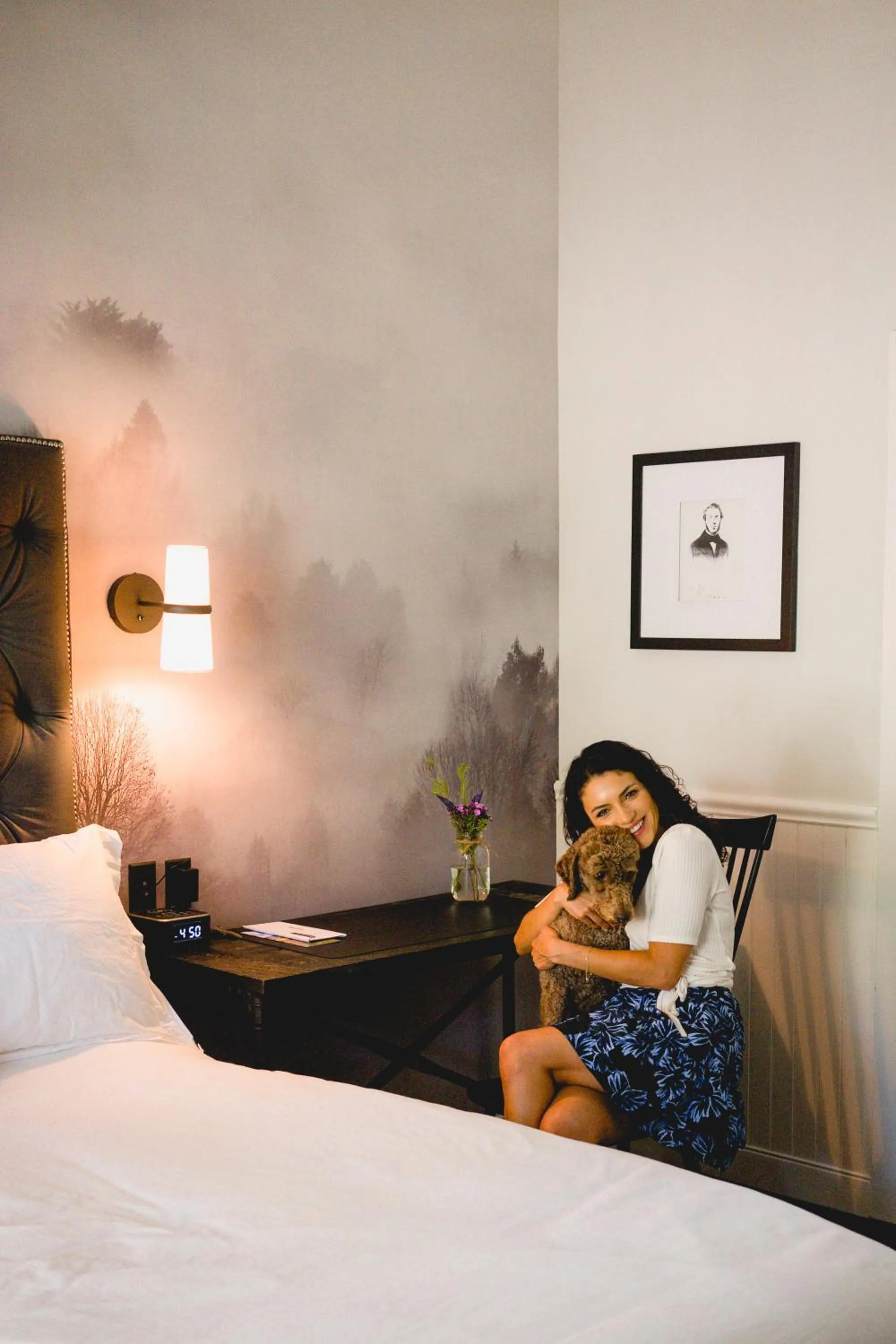 Bed in Brannan Cottage Inn