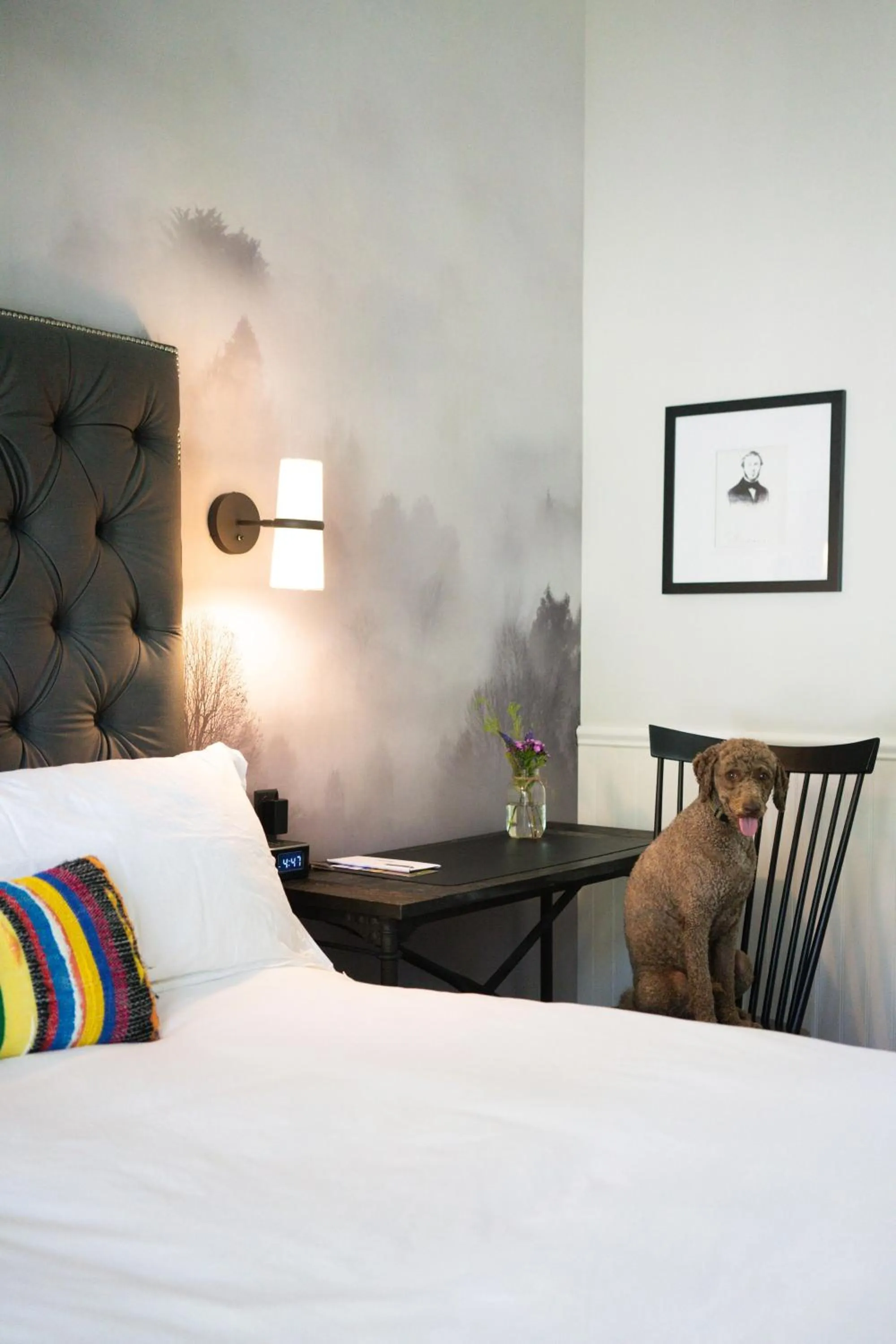 Bed in Brannan Cottage Inn