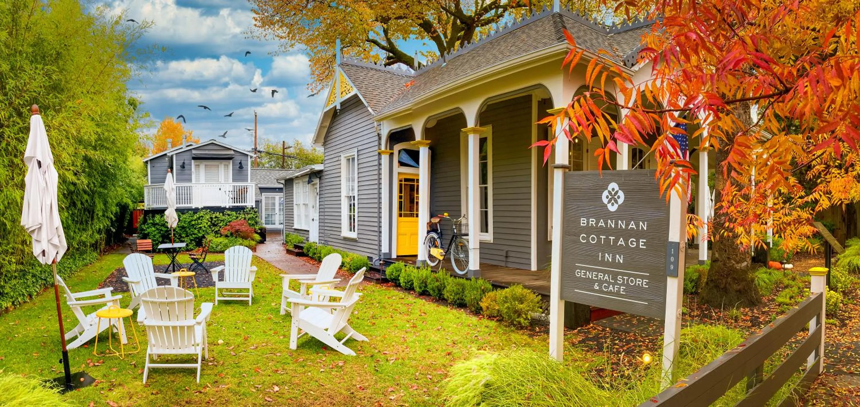 Property building in Brannan Cottage Inn