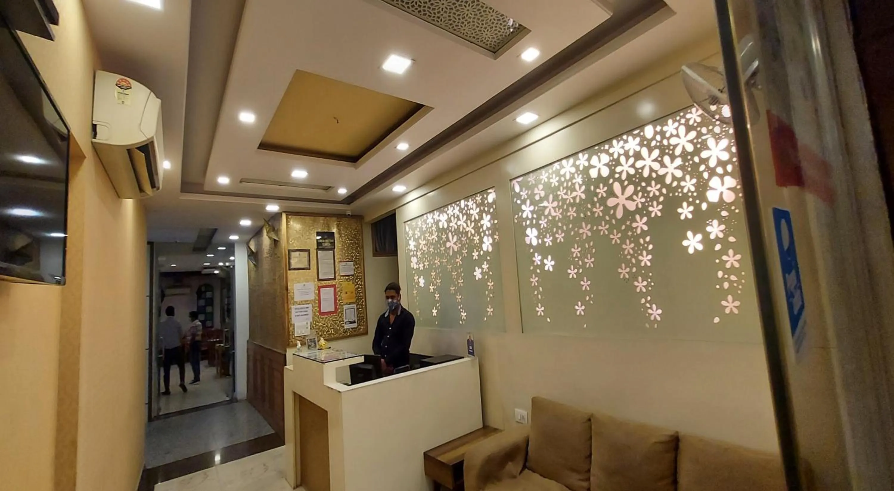 Lobby or reception in Hotel Reeve Inn