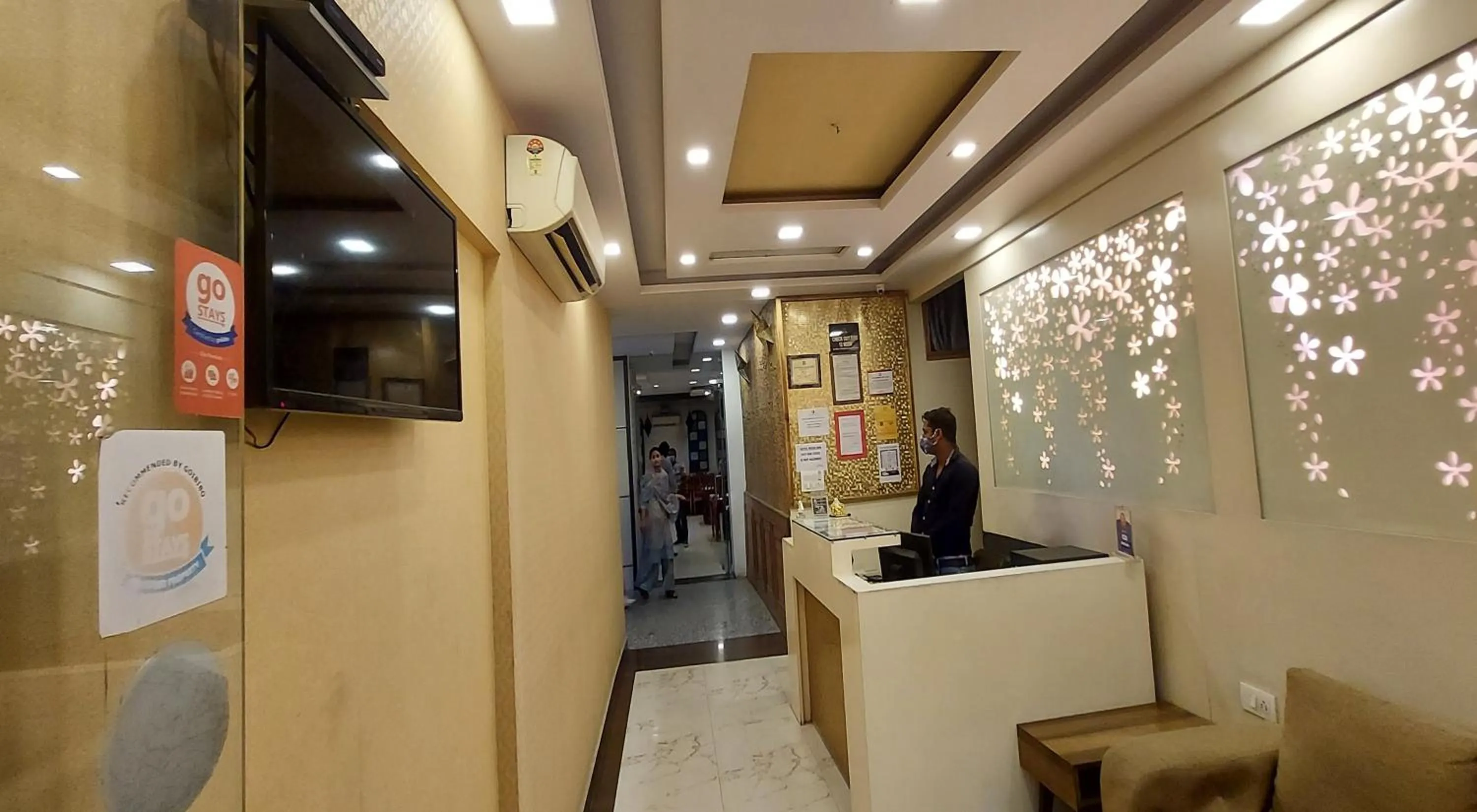 Lobby or reception in Hotel Reeve Inn