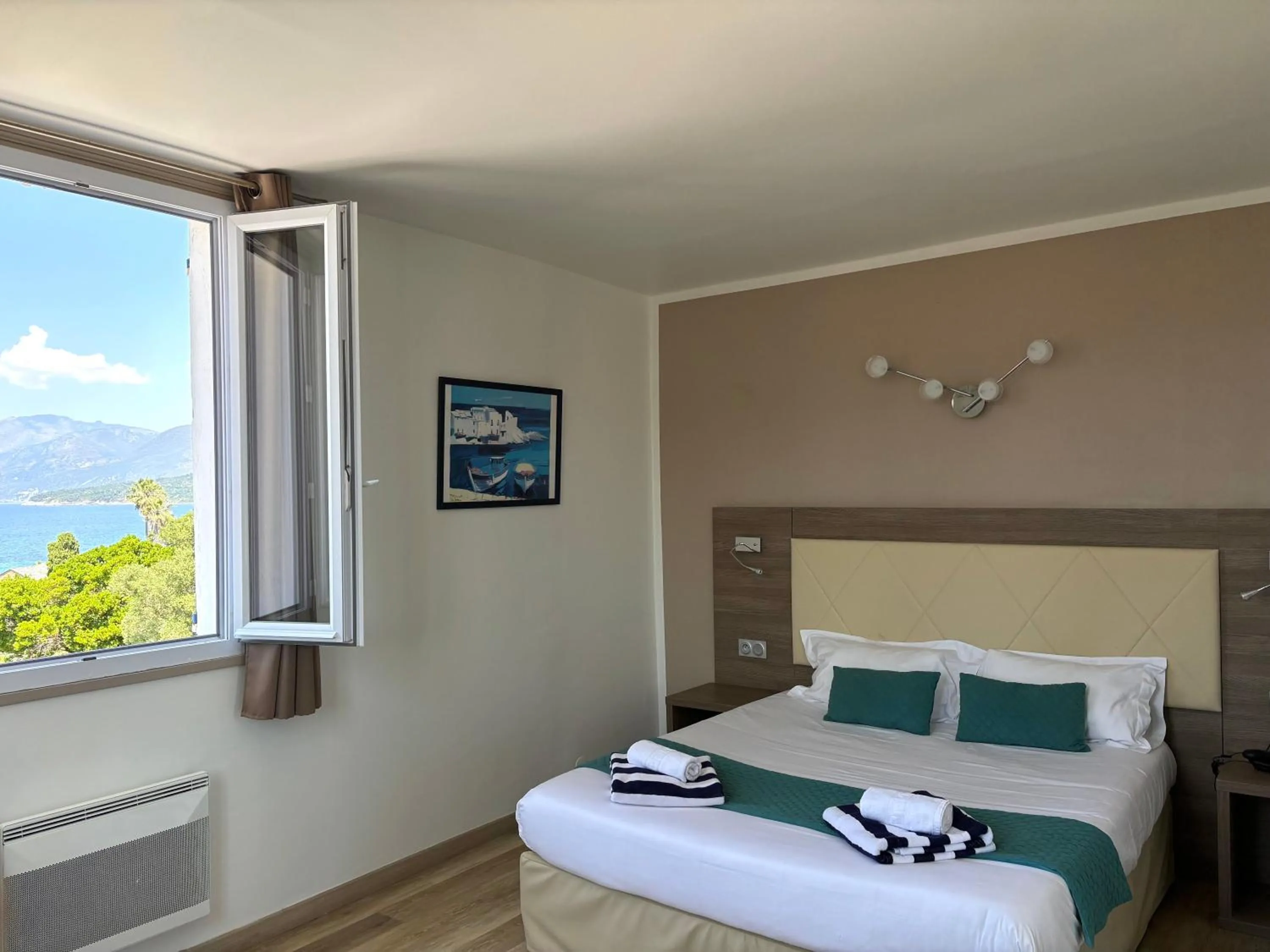 Bed in Hotel Bellevue