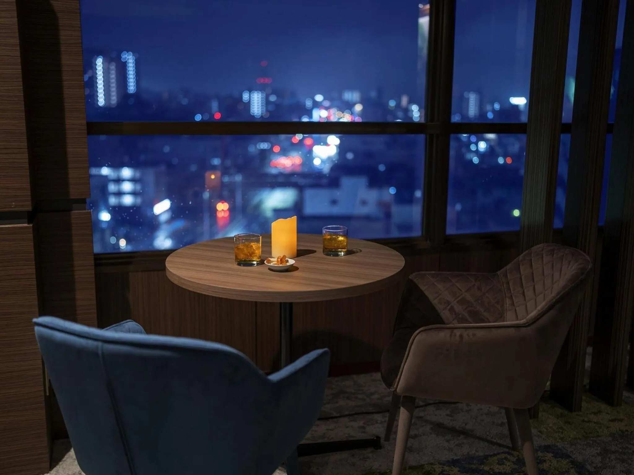 Lounge or bar in Hotel New Gaea Omuta Garden