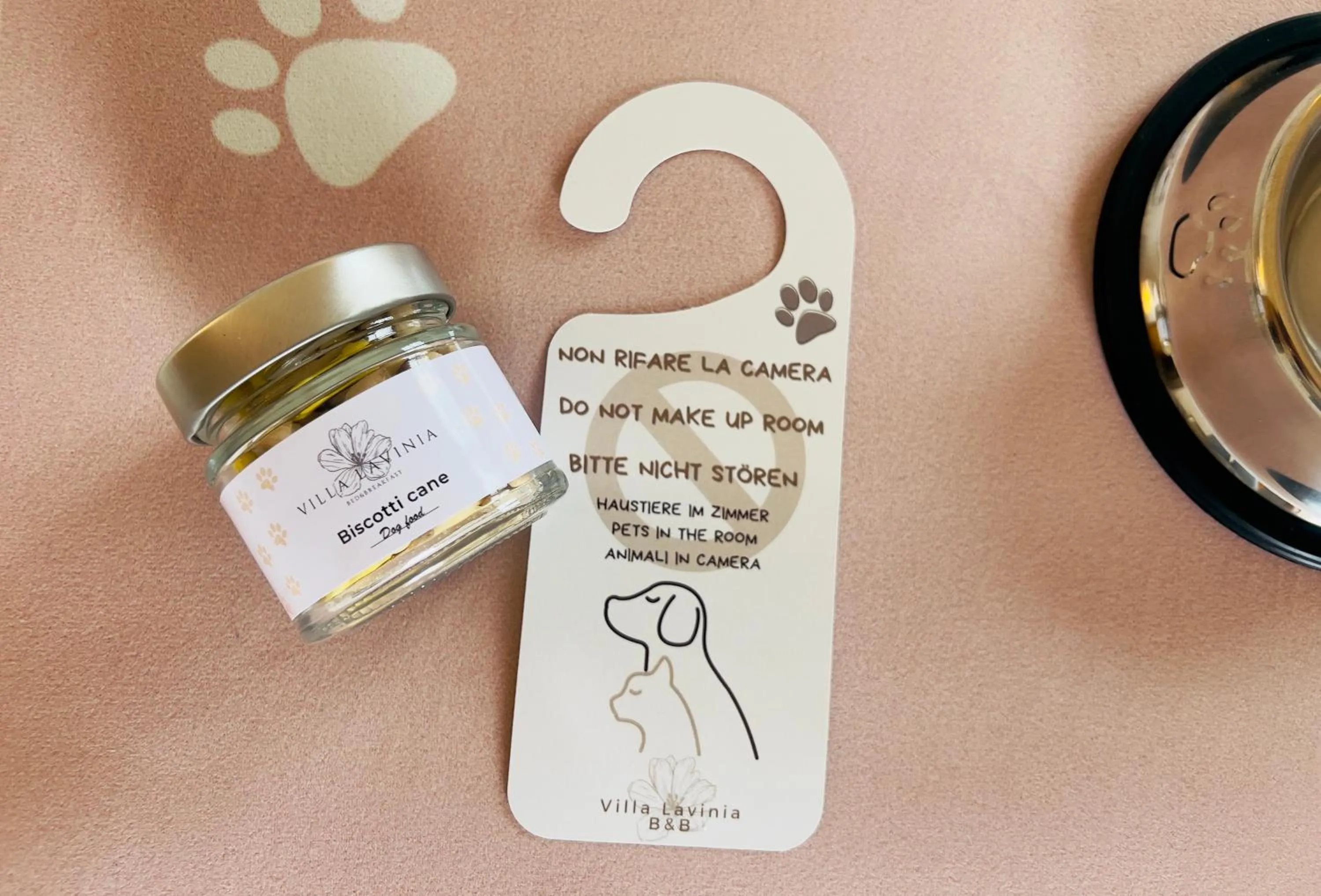 Pets in Villa Lavinia B&B