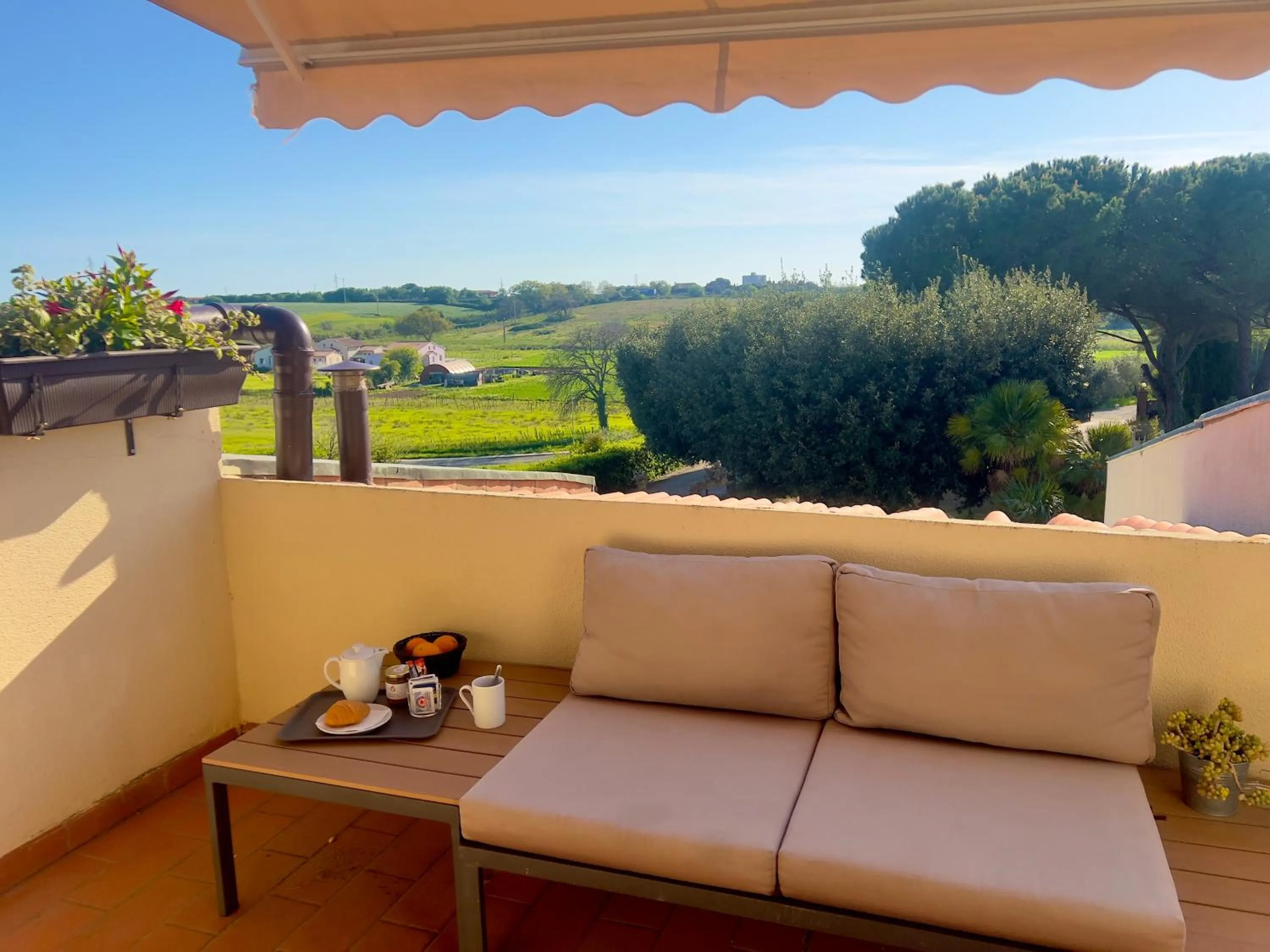 Balcony/Terrace in Villa Lavinia B&B