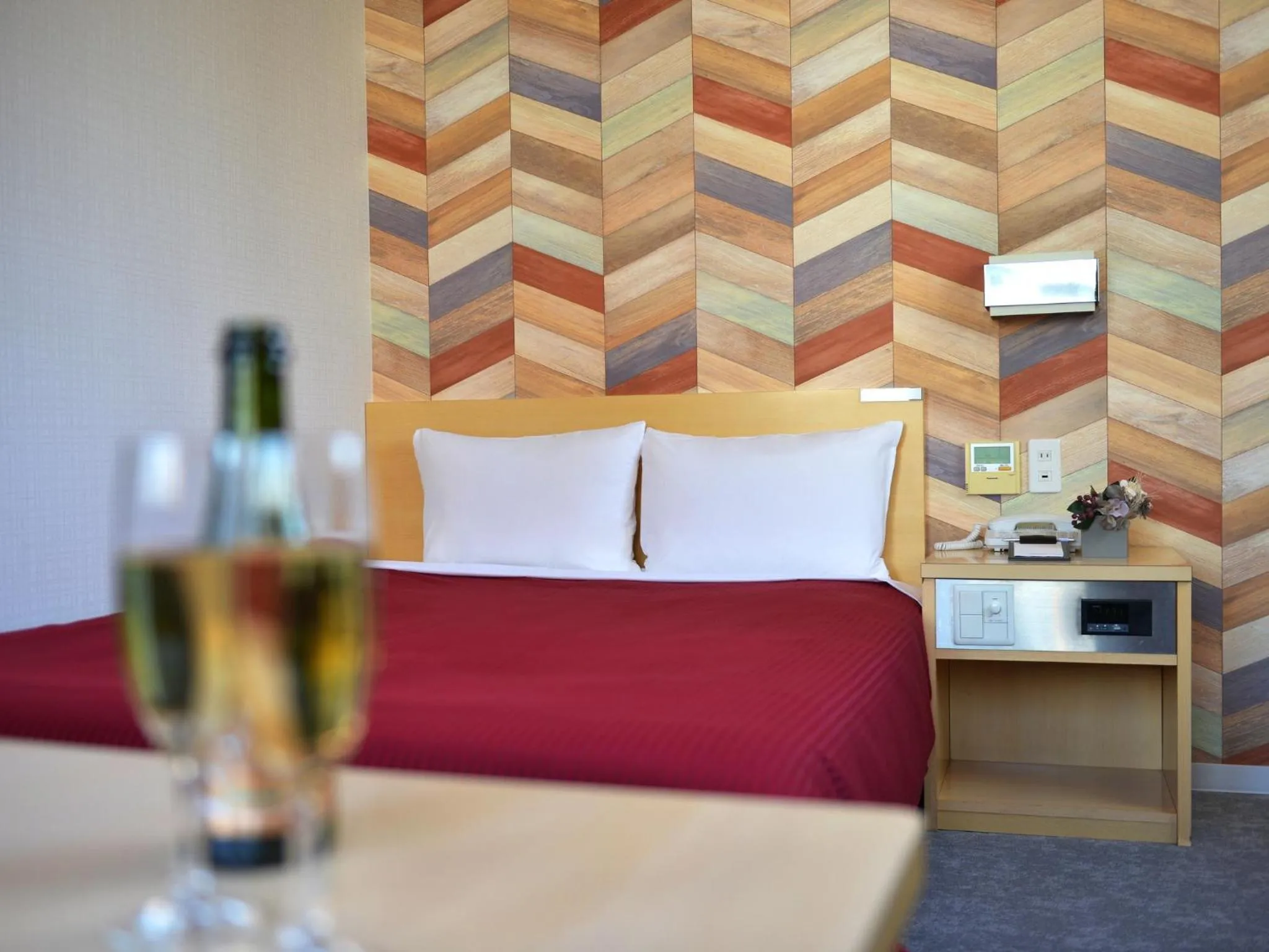 Photo of the whole room, Bed in Hotel New Gaea Yakuin