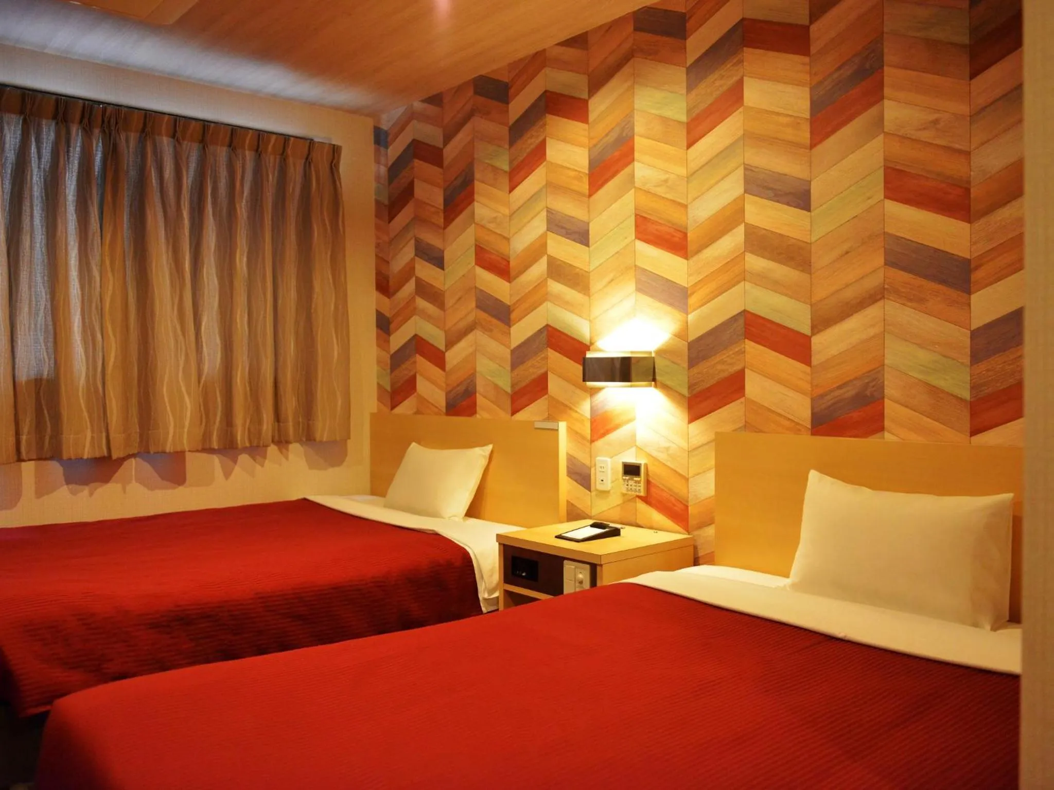 Photo of the whole room, Bed in Hotel New Gaea Yakuin