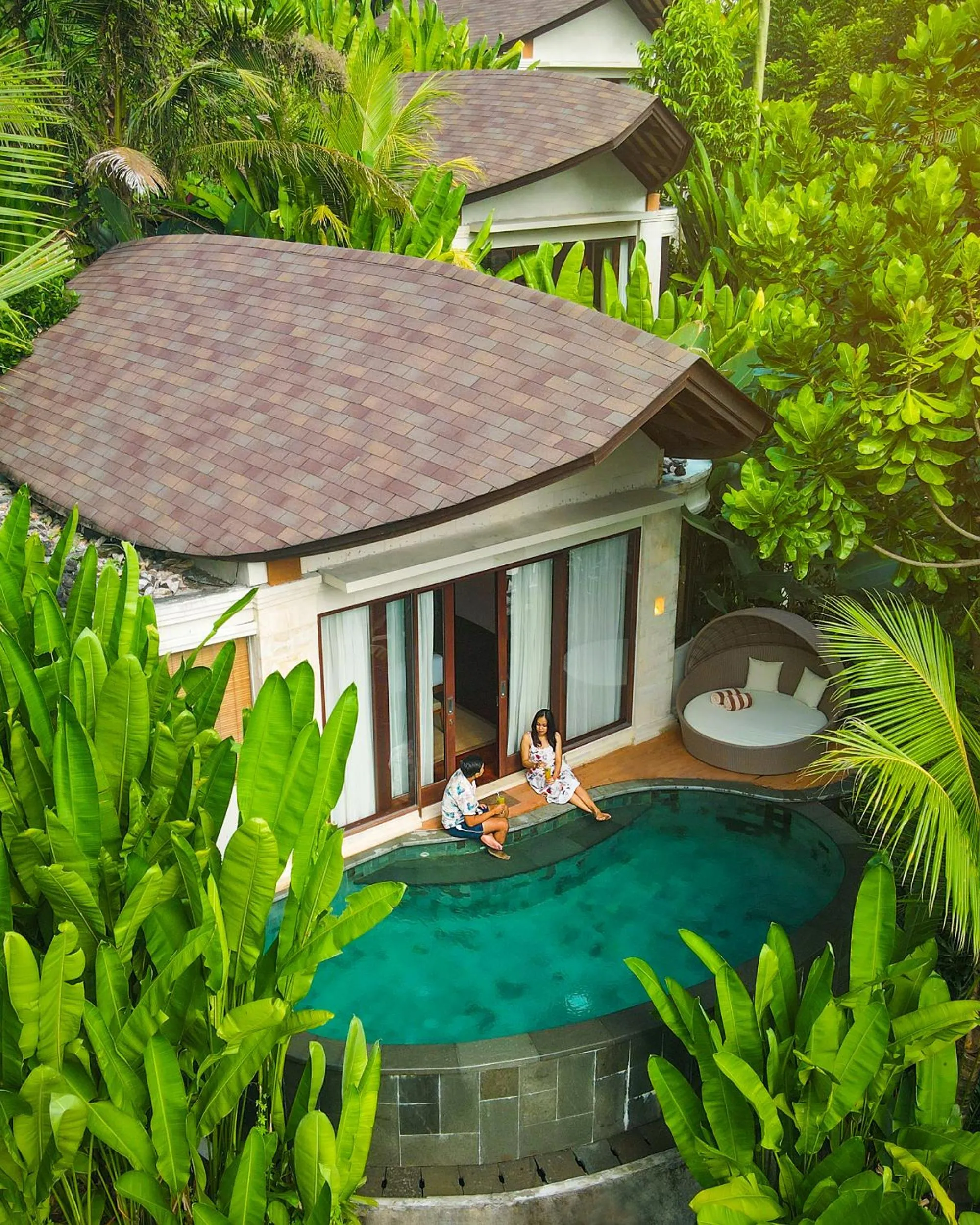 Swimming pool in tanadewa Resort Ubud Bali by Cross Collection