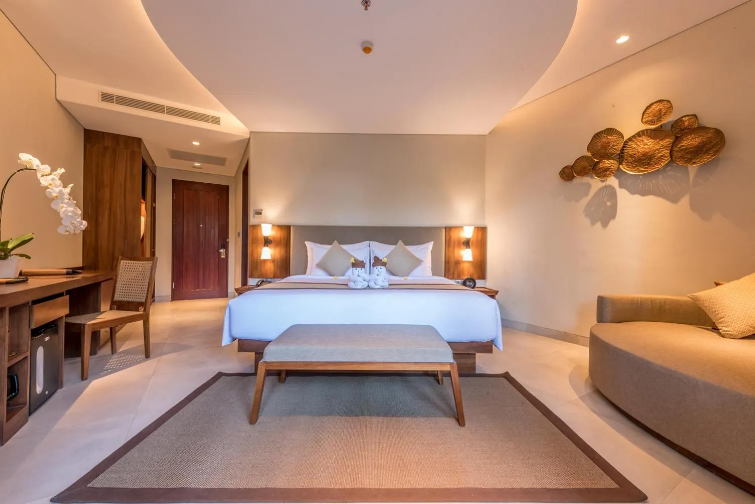 Bedroom, Bed in tanadewa Resort Ubud Bali by Cross Collection