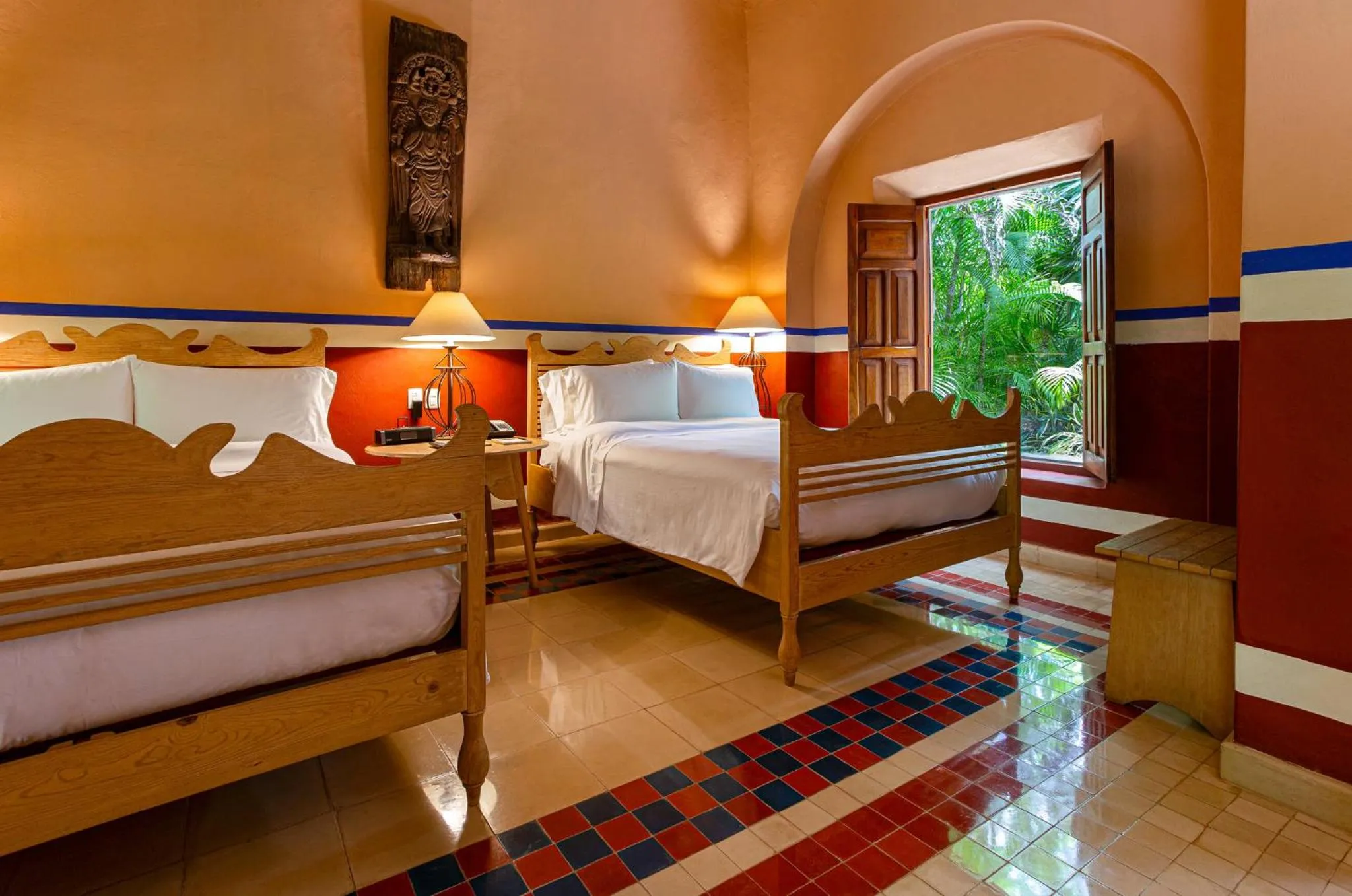 Photo of the whole room, Bed in Hacienda San Jose Cholul