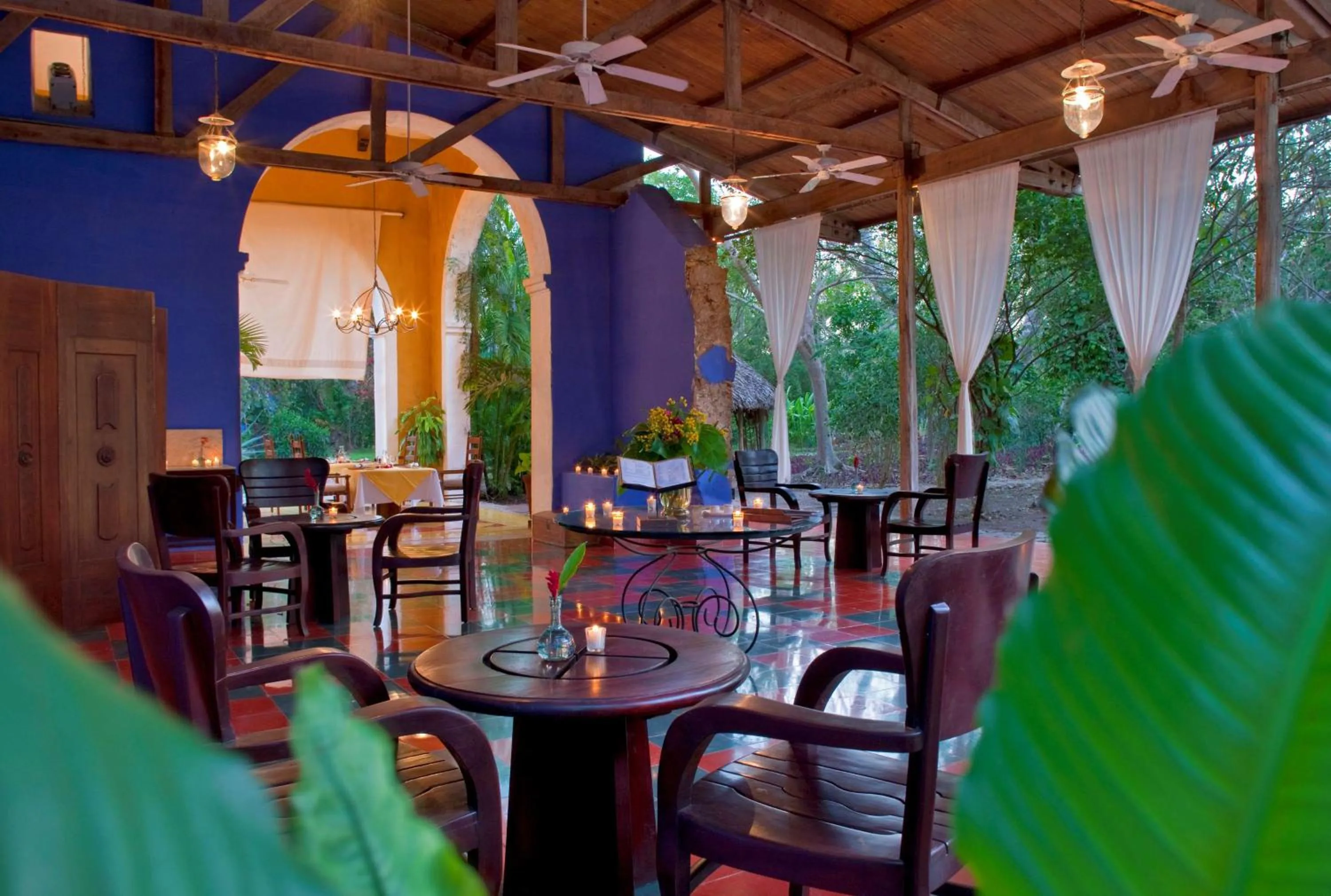 Lounge or bar in Hacienda San Jose Cholul