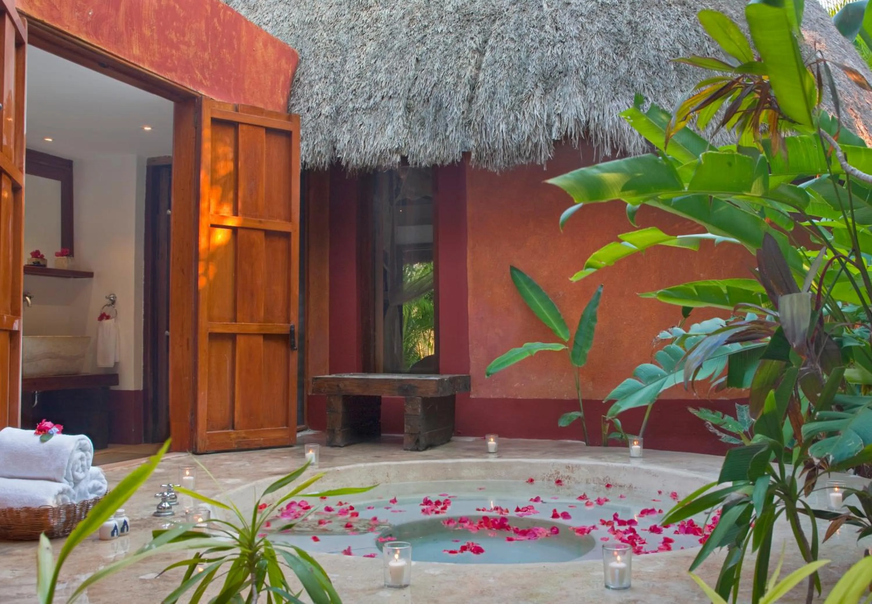 Patio in Hacienda San Jose Cholul