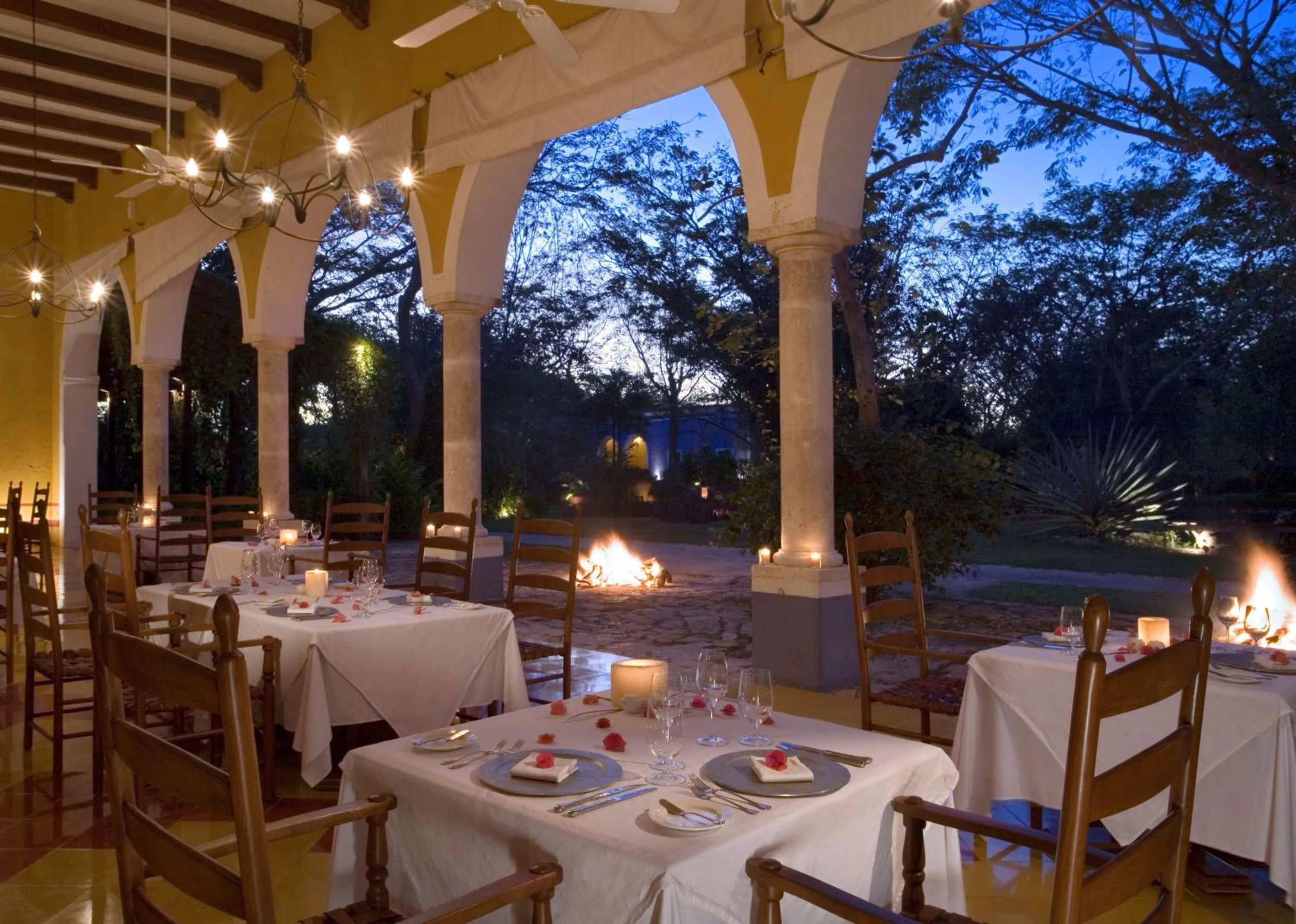 Patio in Hacienda San Jose Cholul