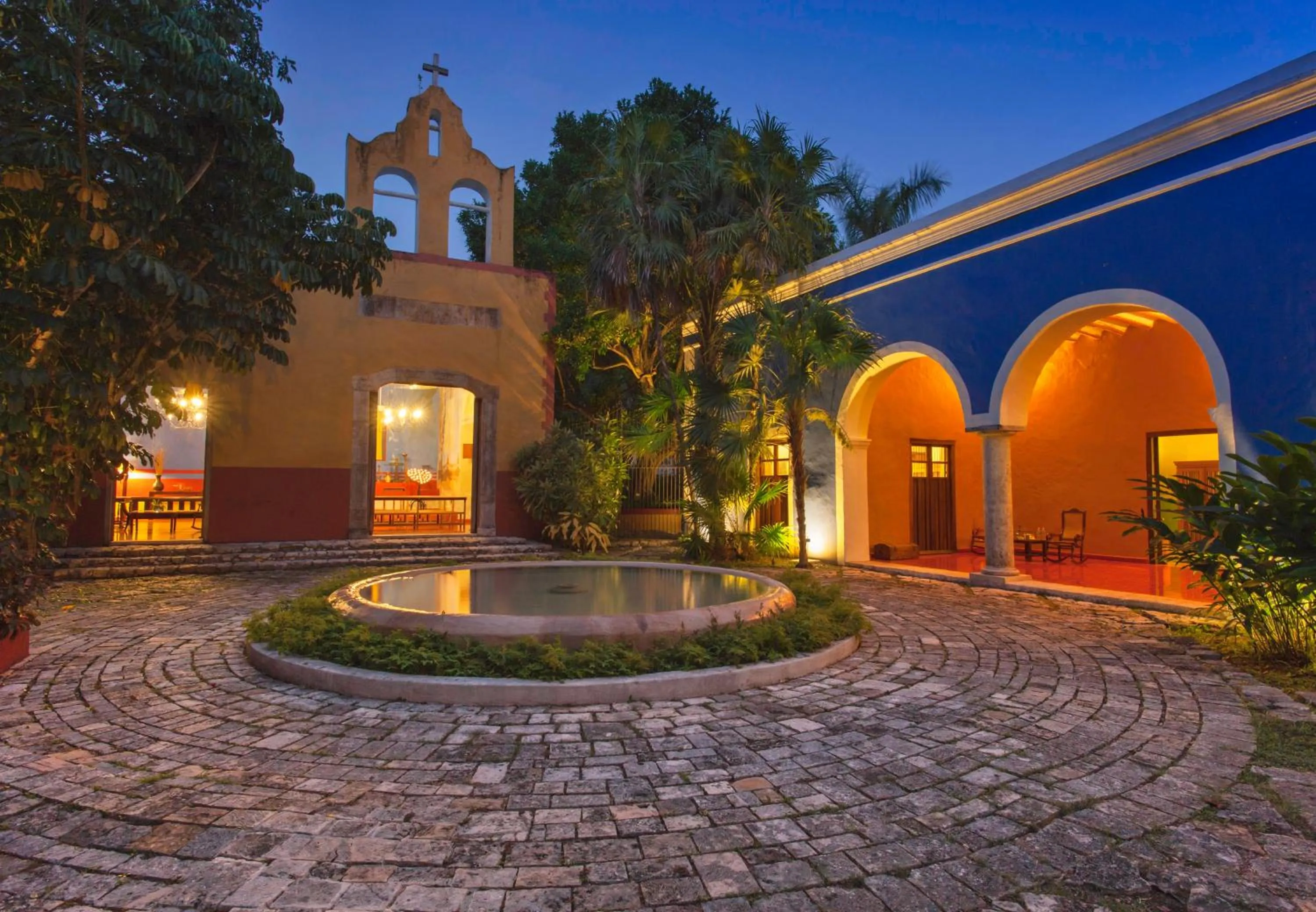 Patio in Hacienda San Jose Cholul