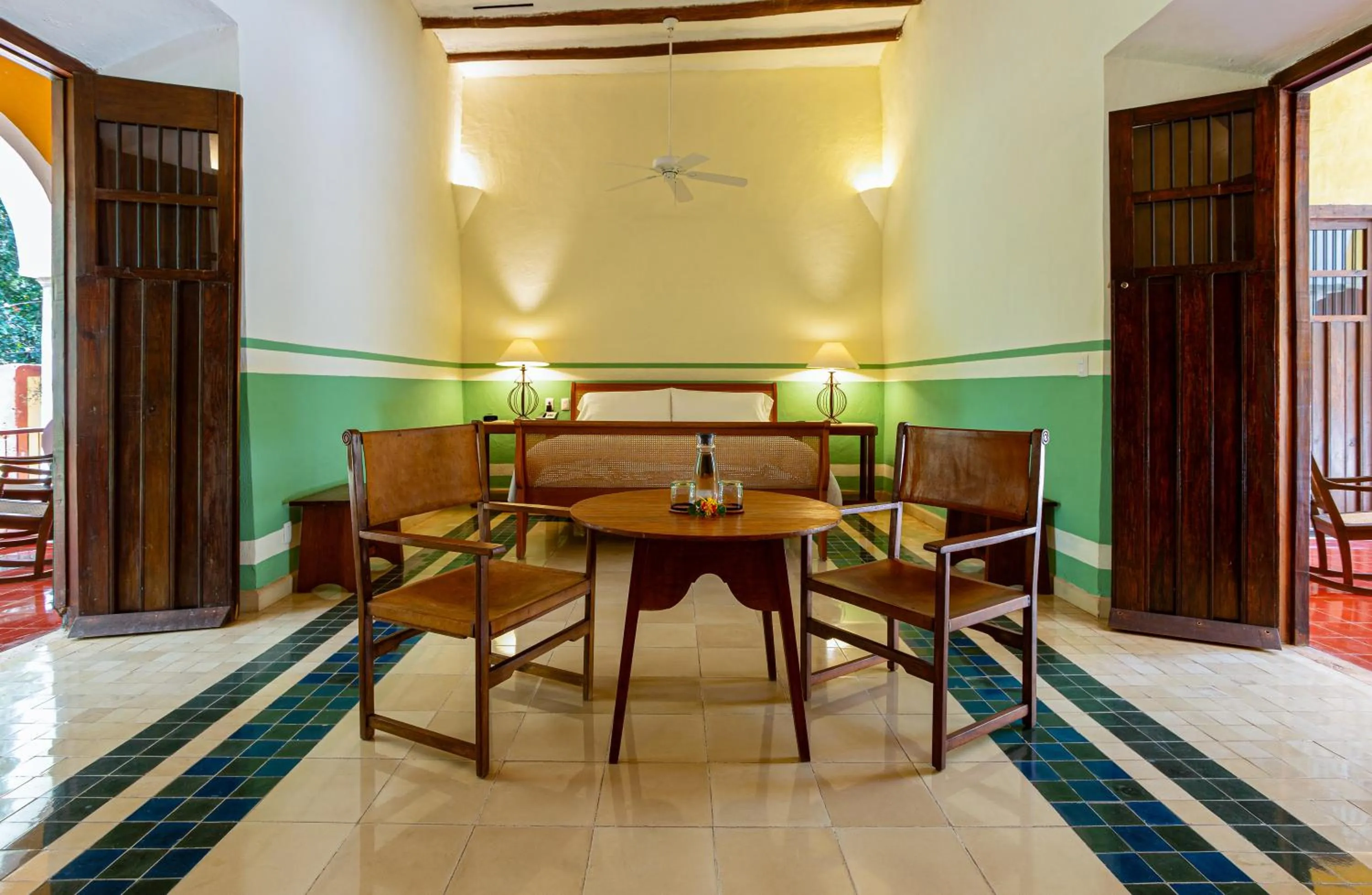 Bed in Hacienda San Jose Cholul