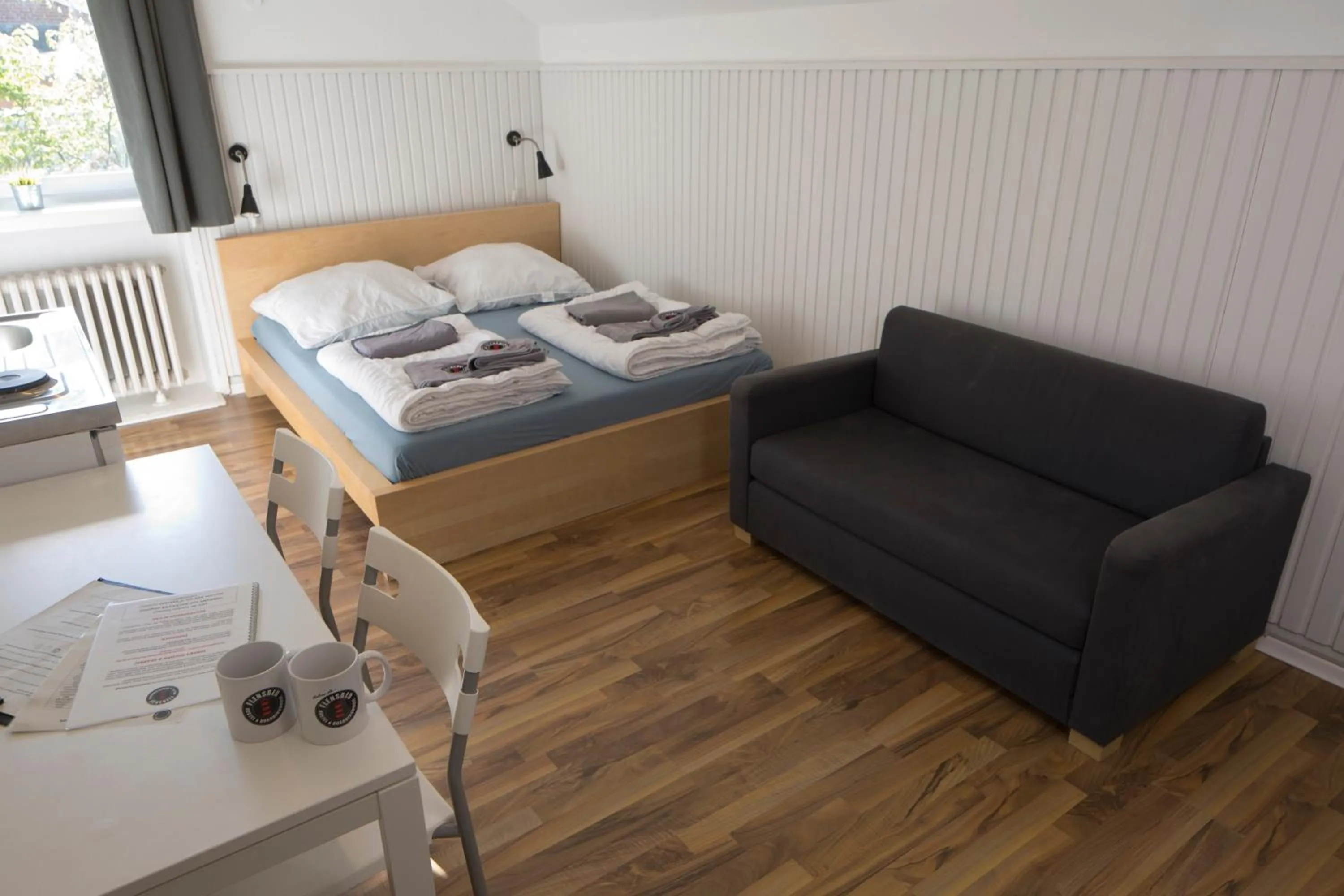 Photo of the whole room, Bed in Flensbed Hotel & Hostel