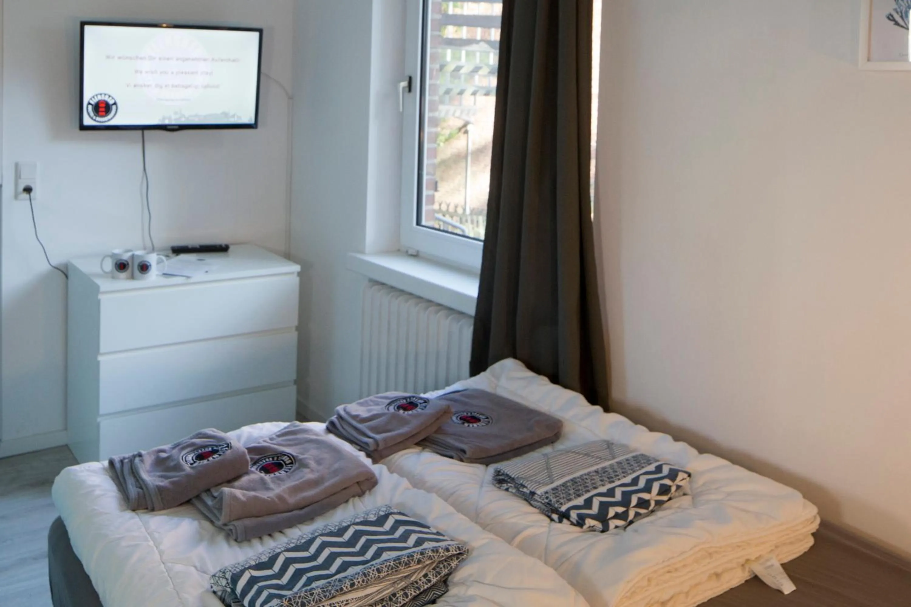 Photo of the whole room, Bed in Flensbed Hotel & Hostel