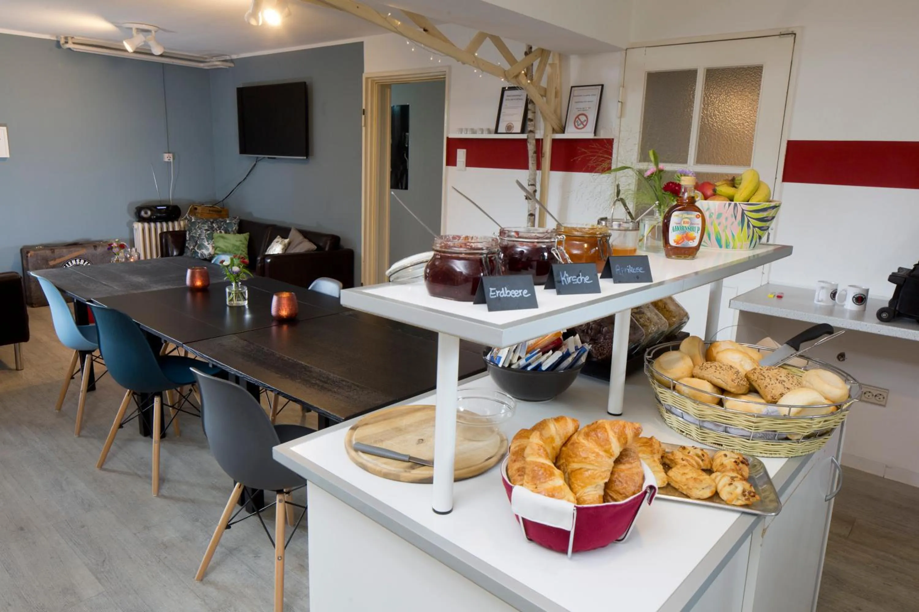 Breakfast in Flensbed Hotel & Hostel