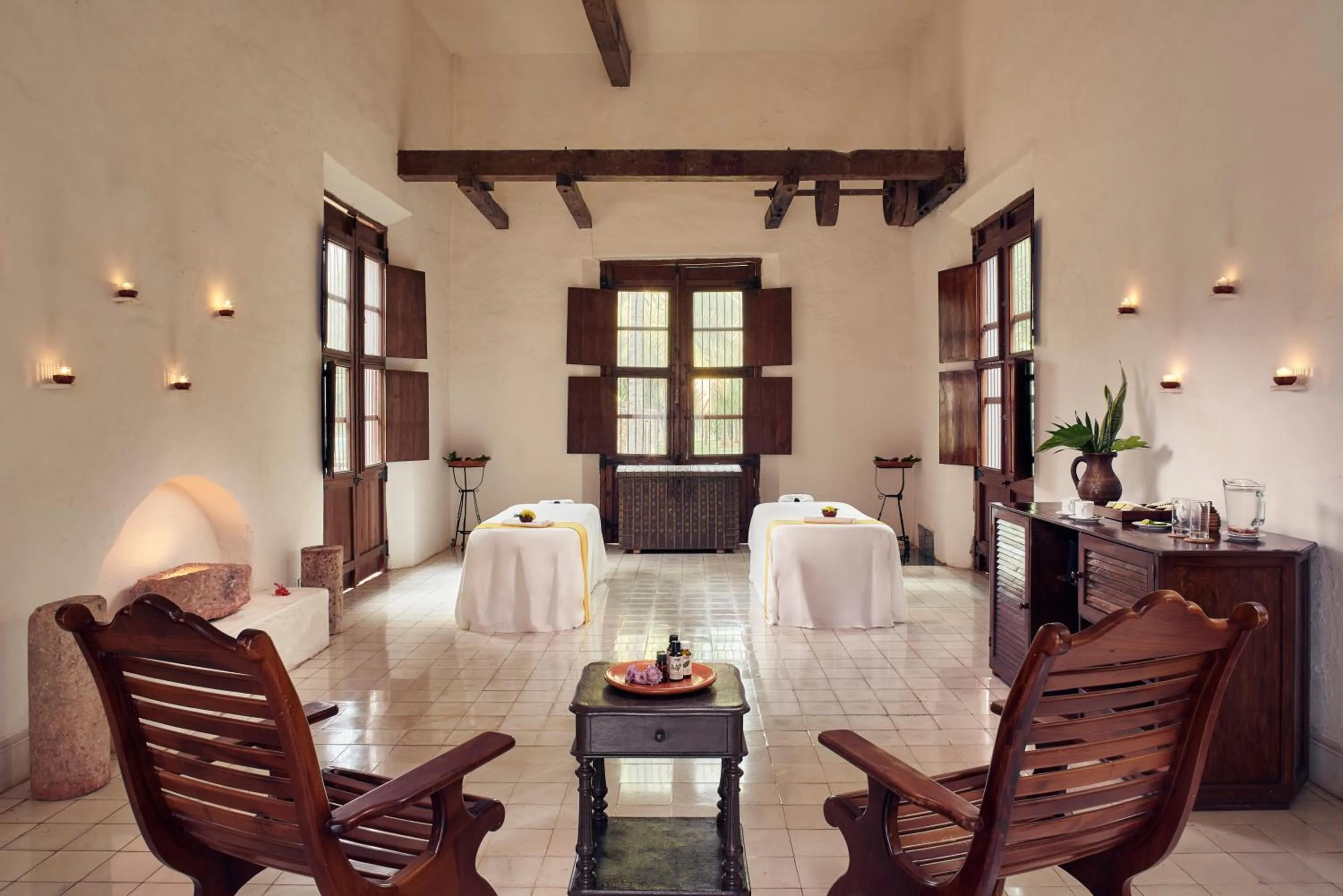 Massage in Hacienda Temozon Sur