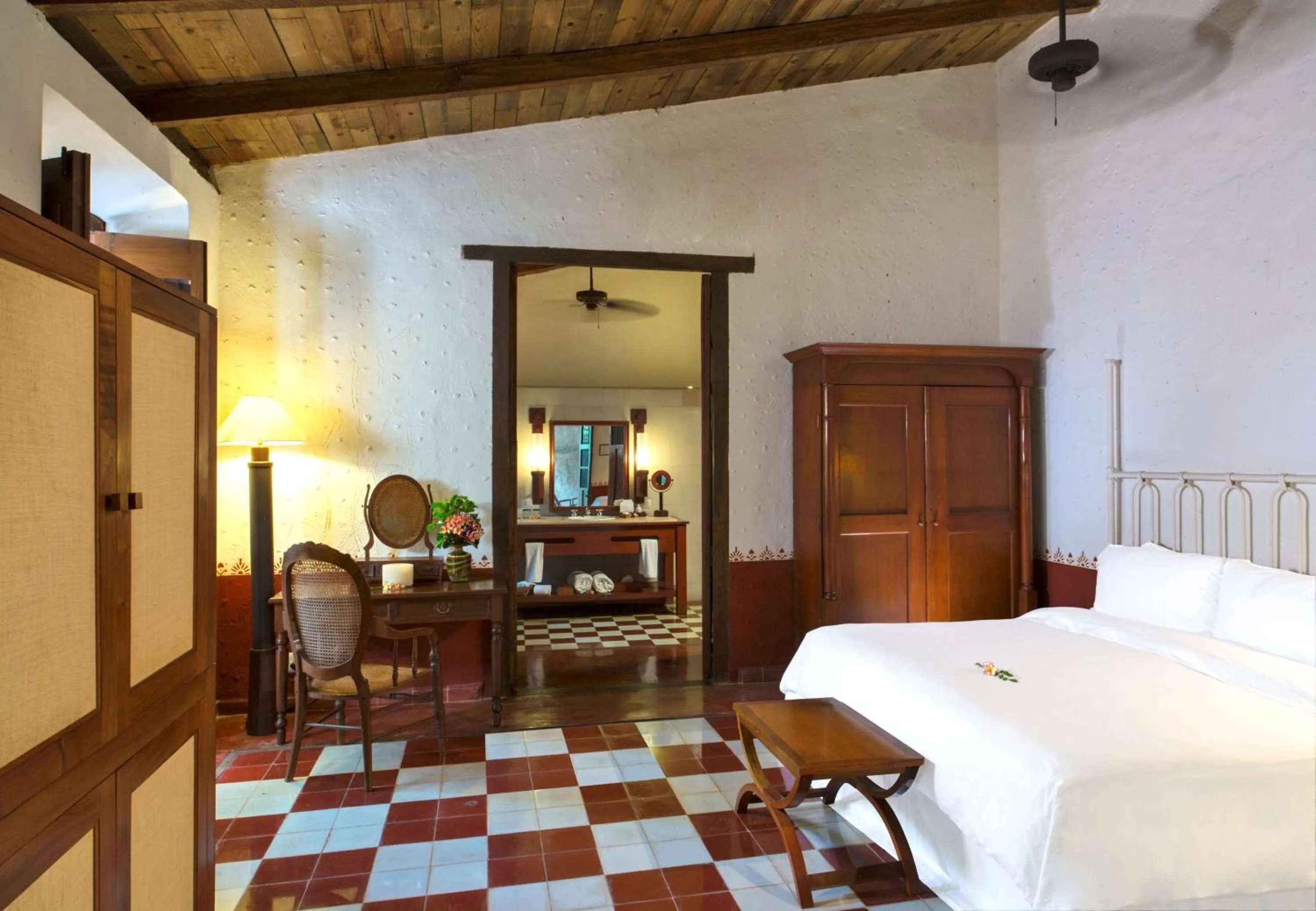 On site, Bed in Hacienda Santa Rosa de Lima