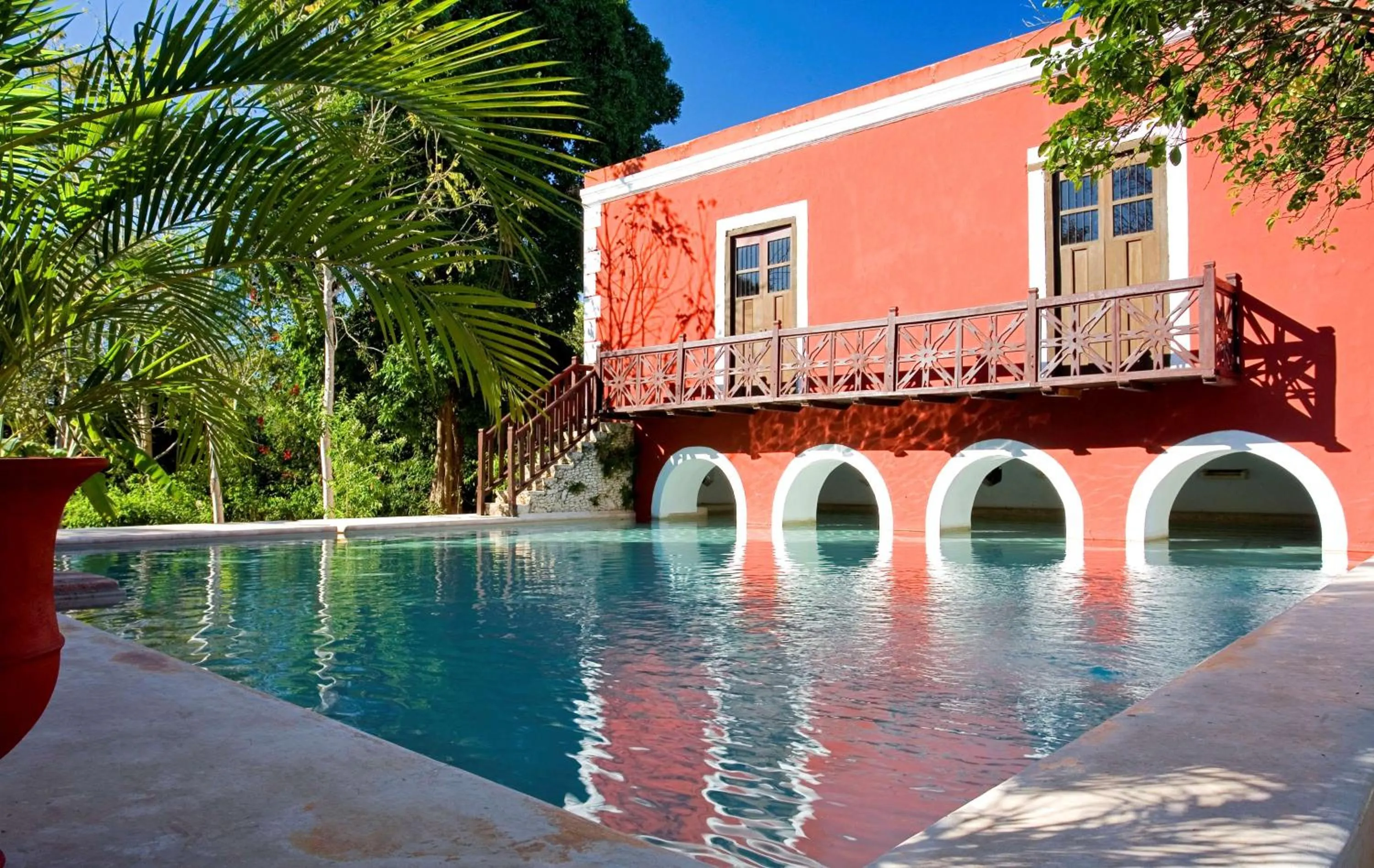 On site in Hacienda Santa Rosa de Lima