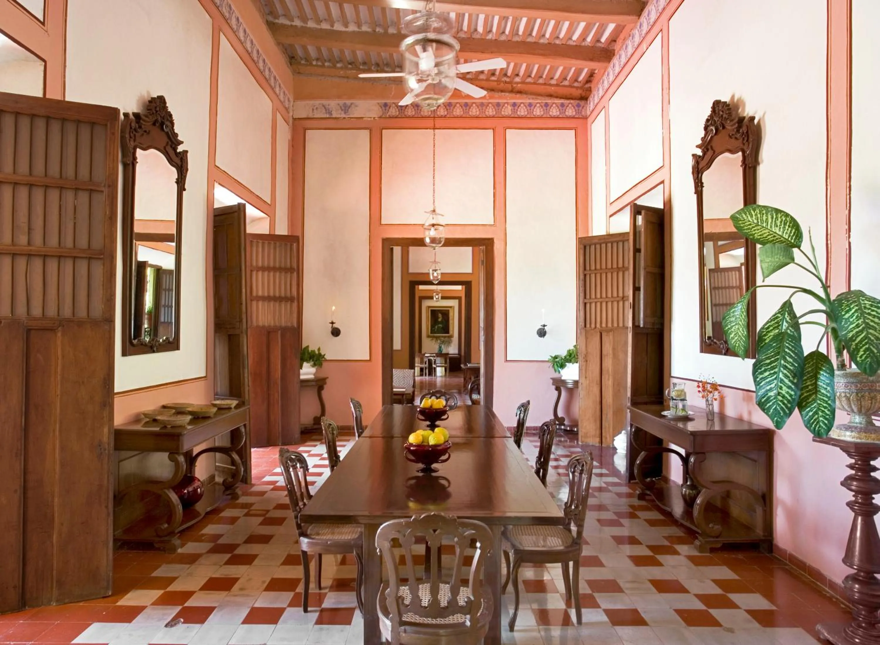 Living room in Hacienda Santa Rosa de Lima