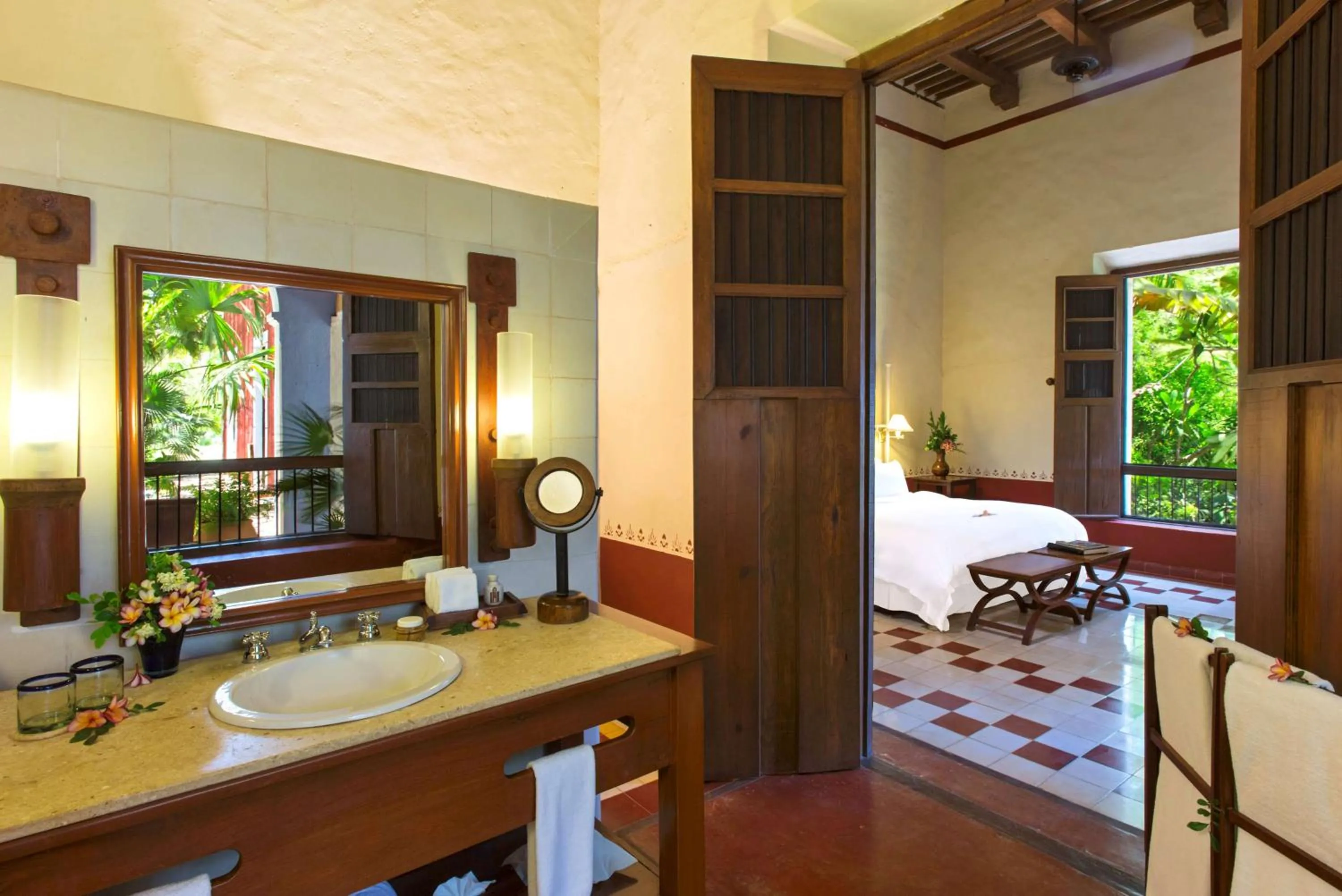 On site, Bed in Hacienda Santa Rosa de Lima