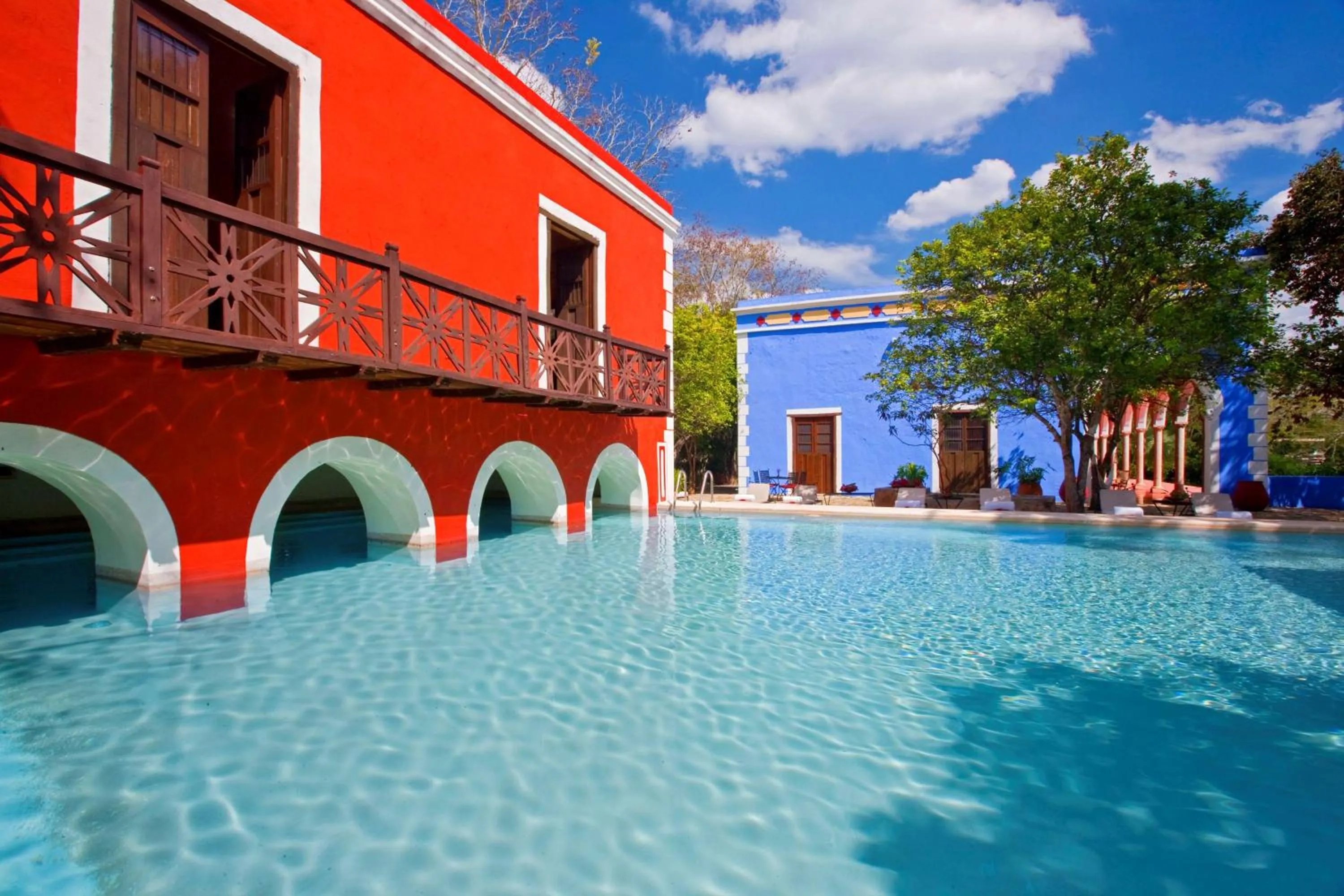 On site in Hacienda Santa Rosa de Lima