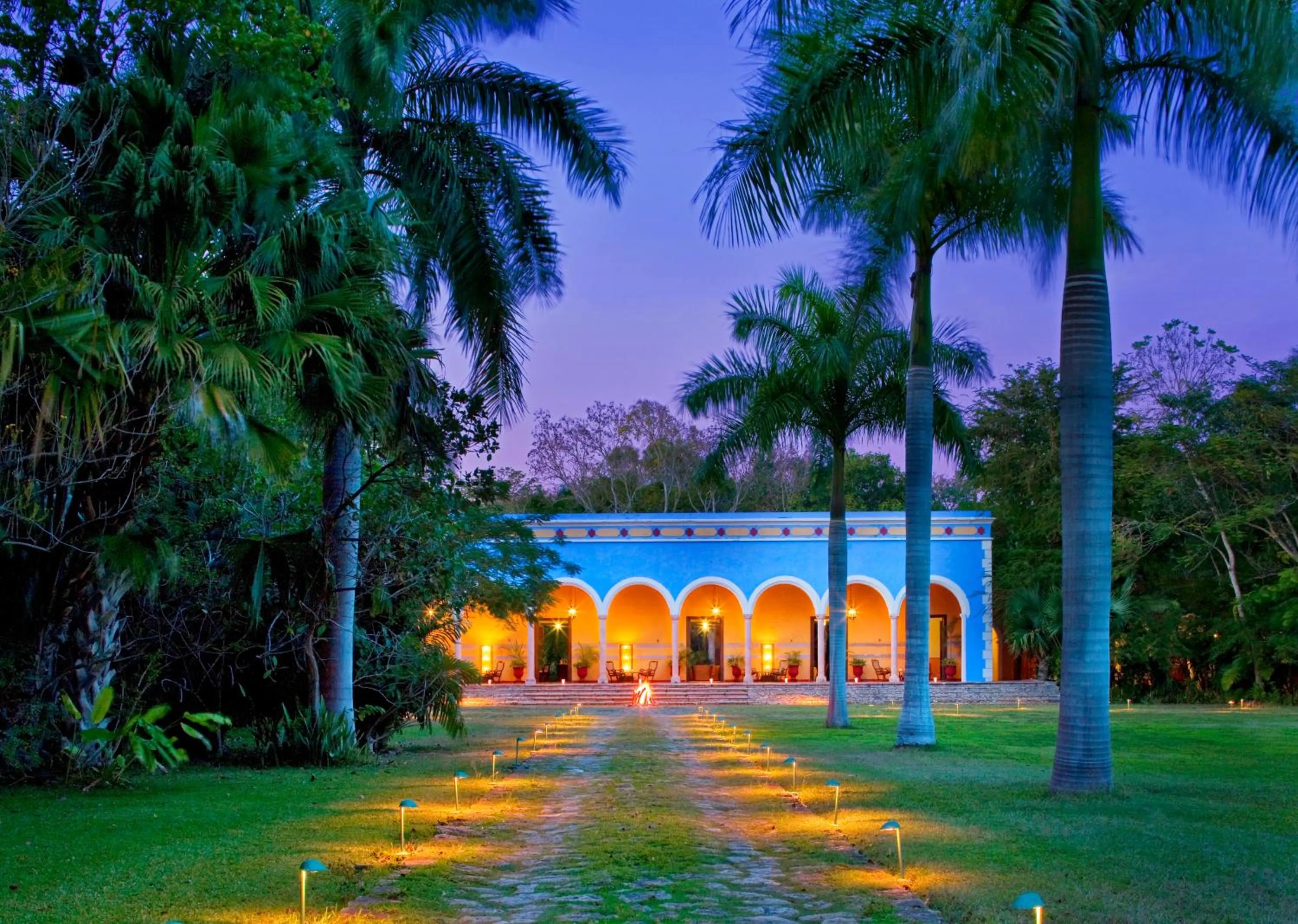 Facade/entrance in Hacienda Santa Rosa de Lima