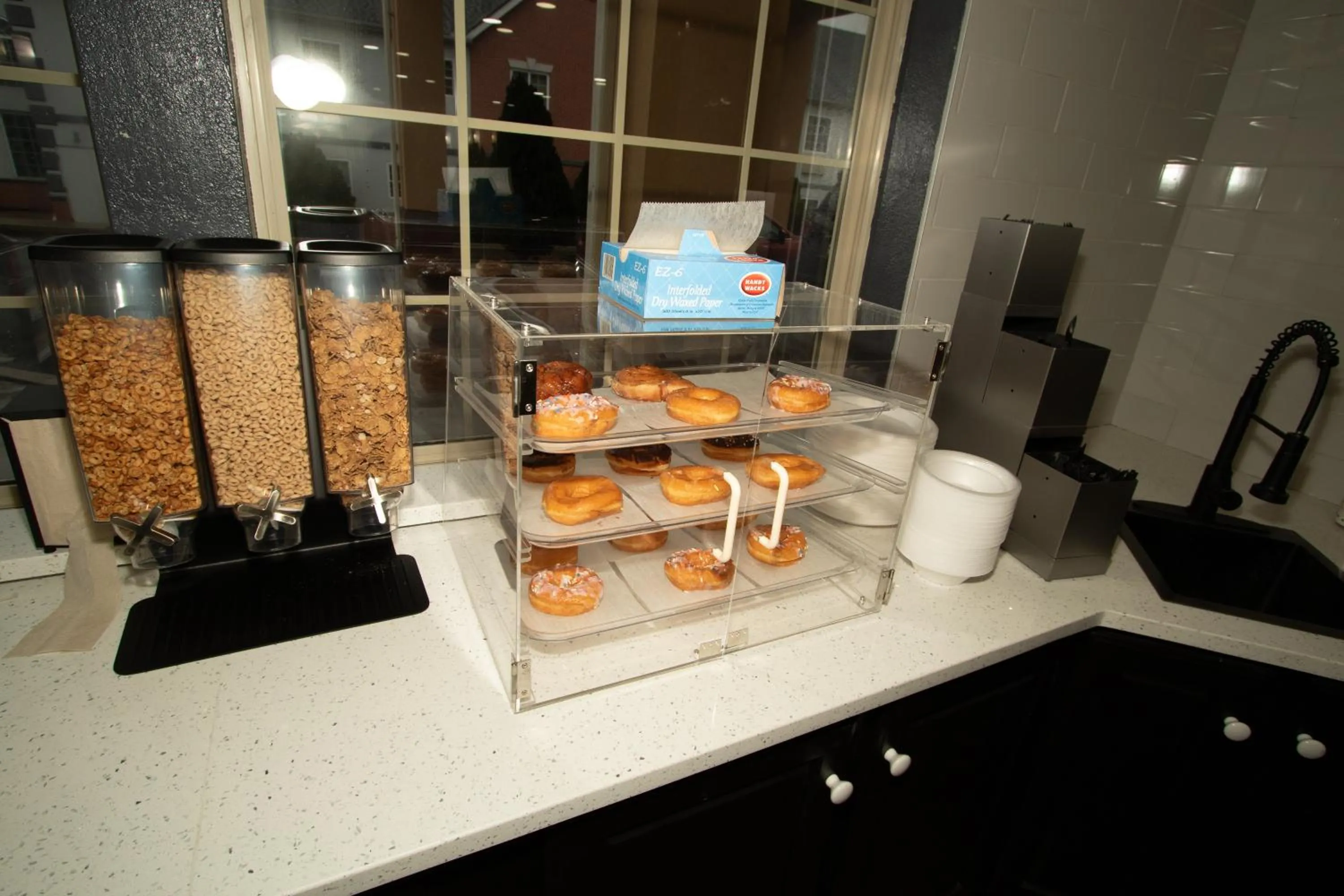 Breakfast in Motel 6-Harrisburg, PA - Hershey North