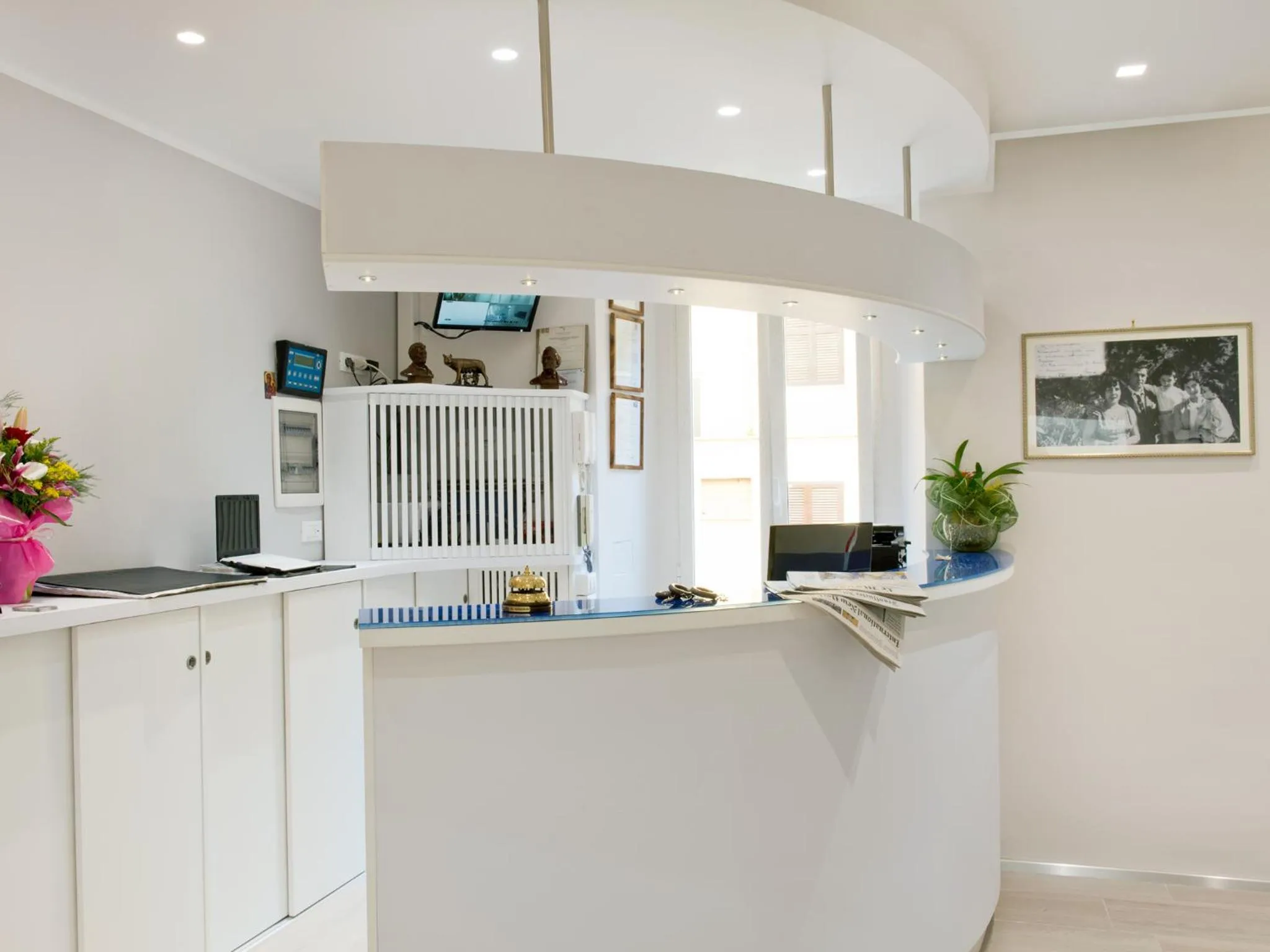 Lobby or reception in Albergo Marechiaro