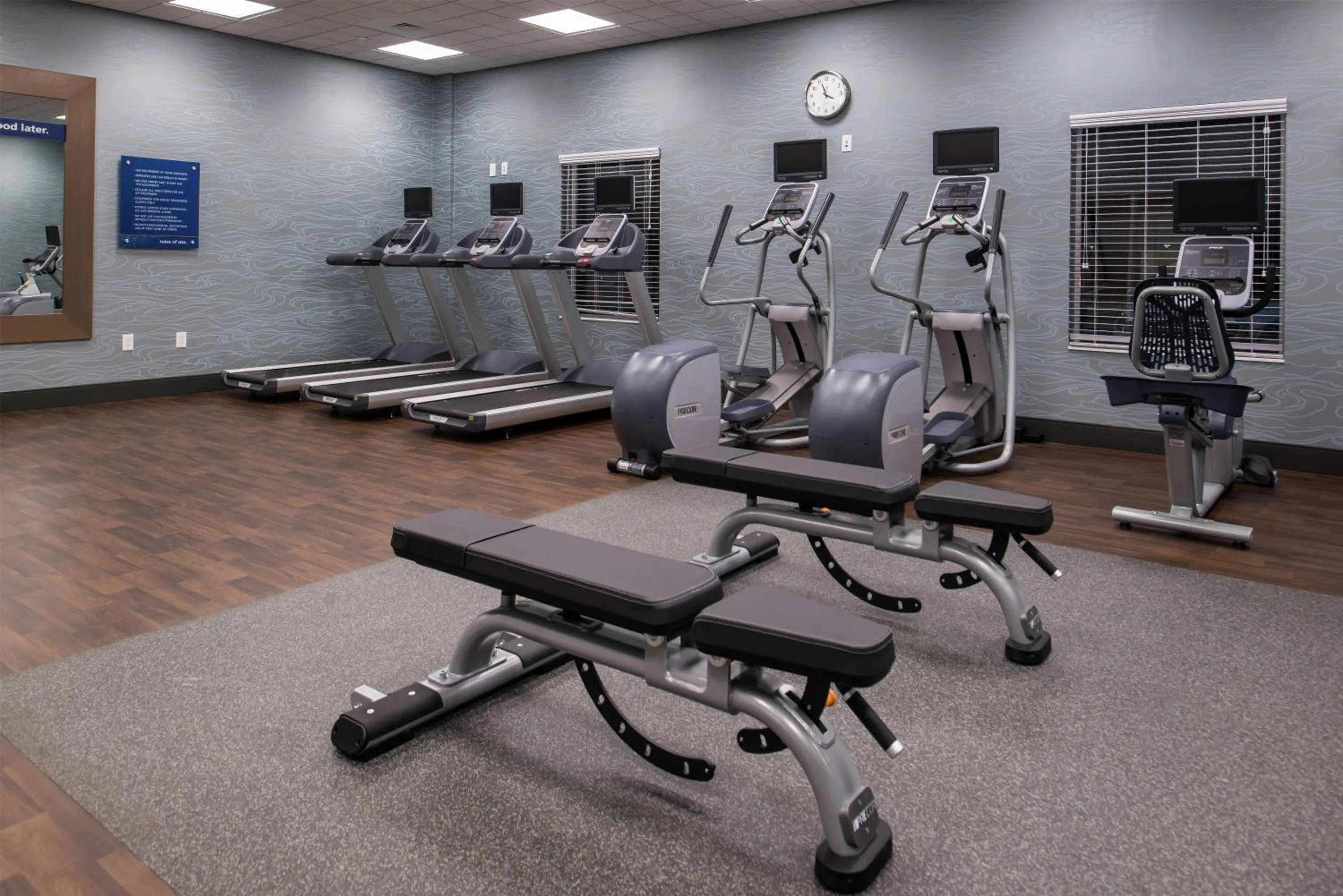 Fitness centre/facilities in Hampton Inn Benson