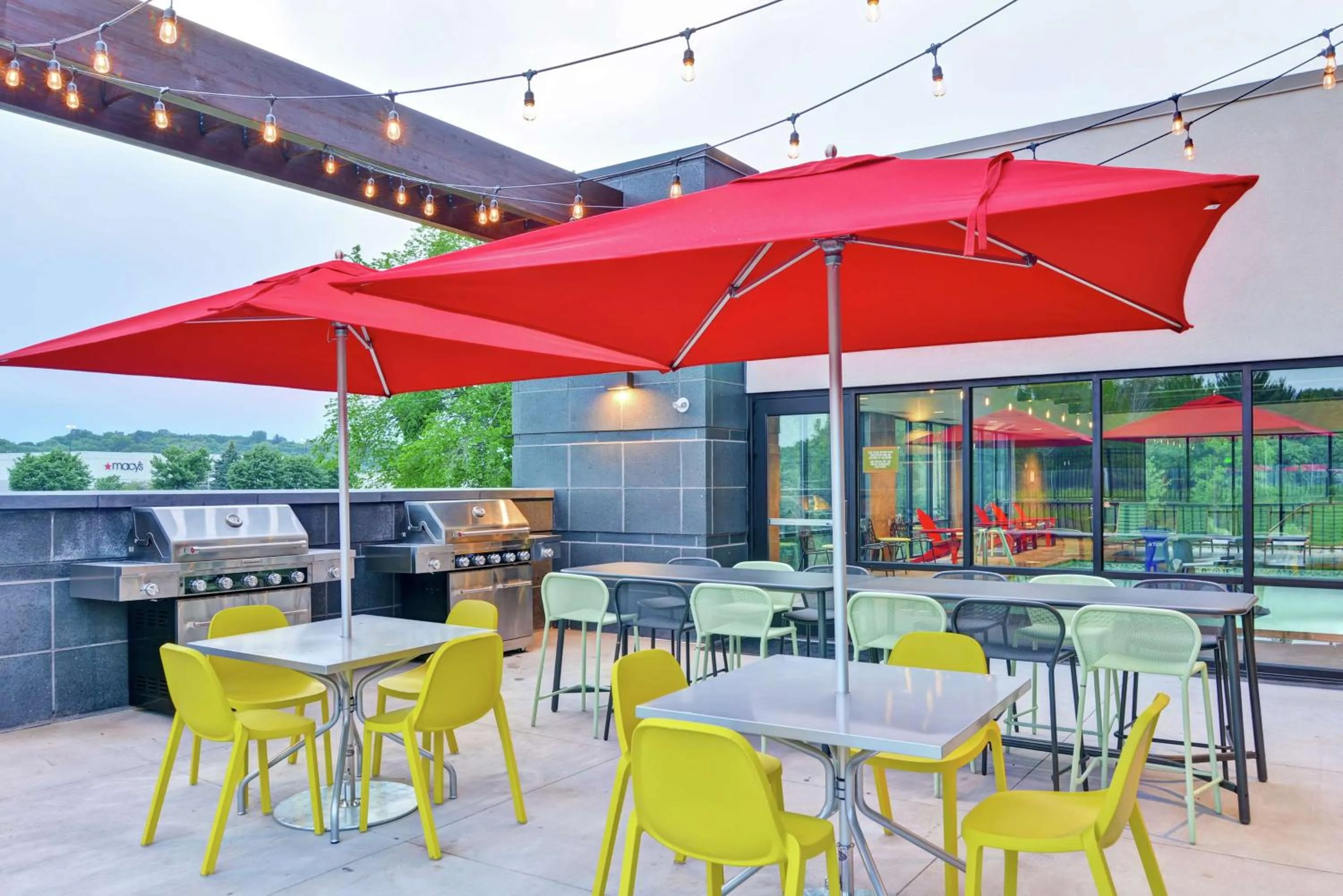 Patio in Home2 Suites by Hilton Rochester Mayo Clinic Area