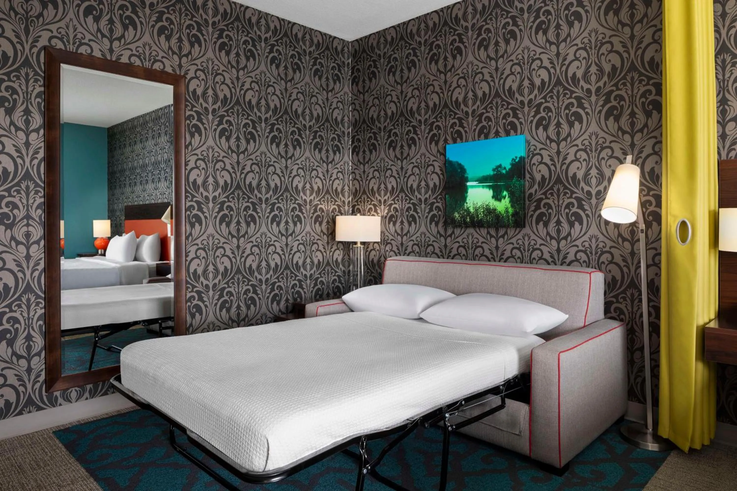 Bed in Home2 Suites by Hilton Rochester Mayo Clinic Area