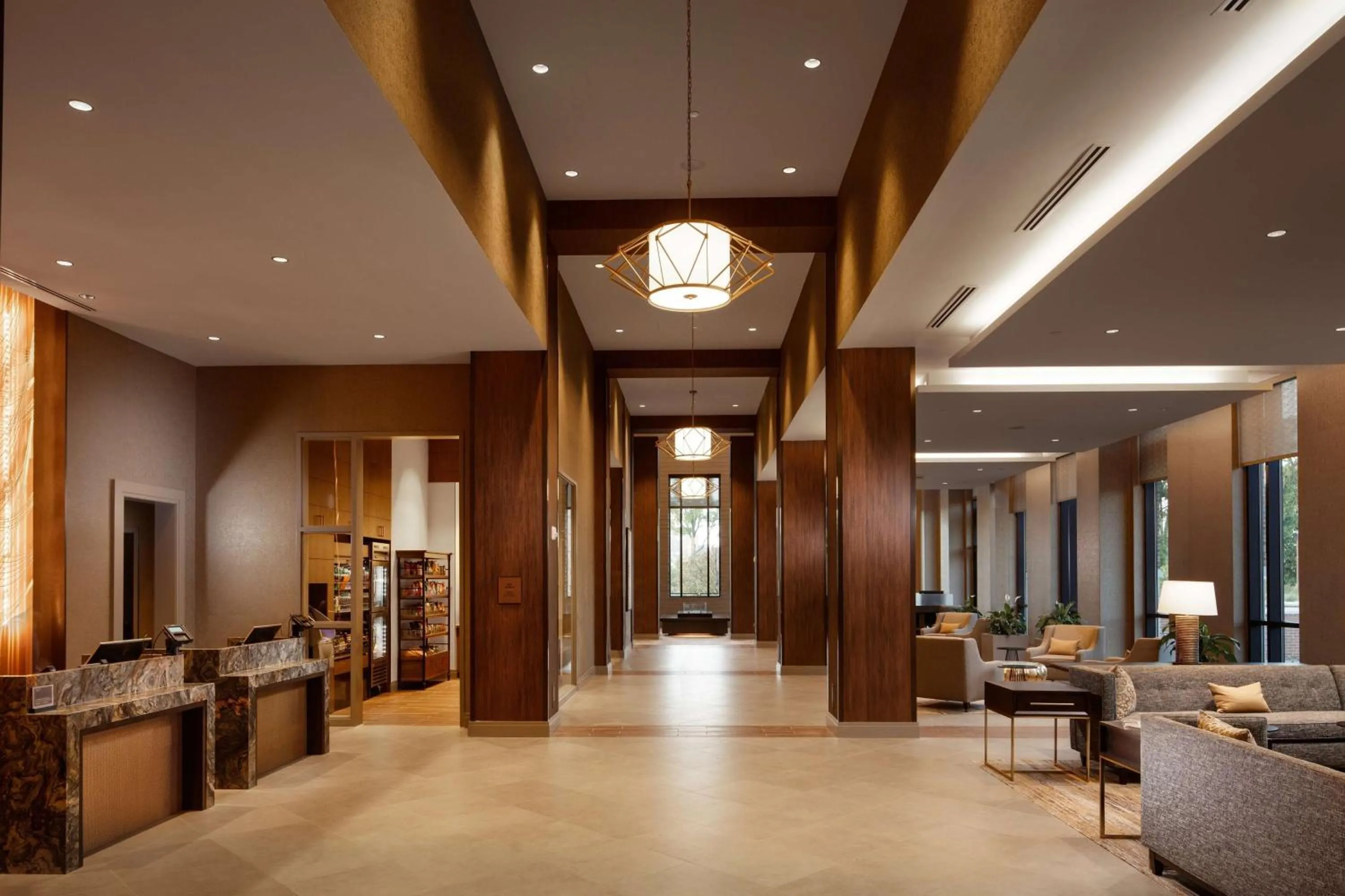 Lobby or reception in Embassy Suites by Hilton South Bend