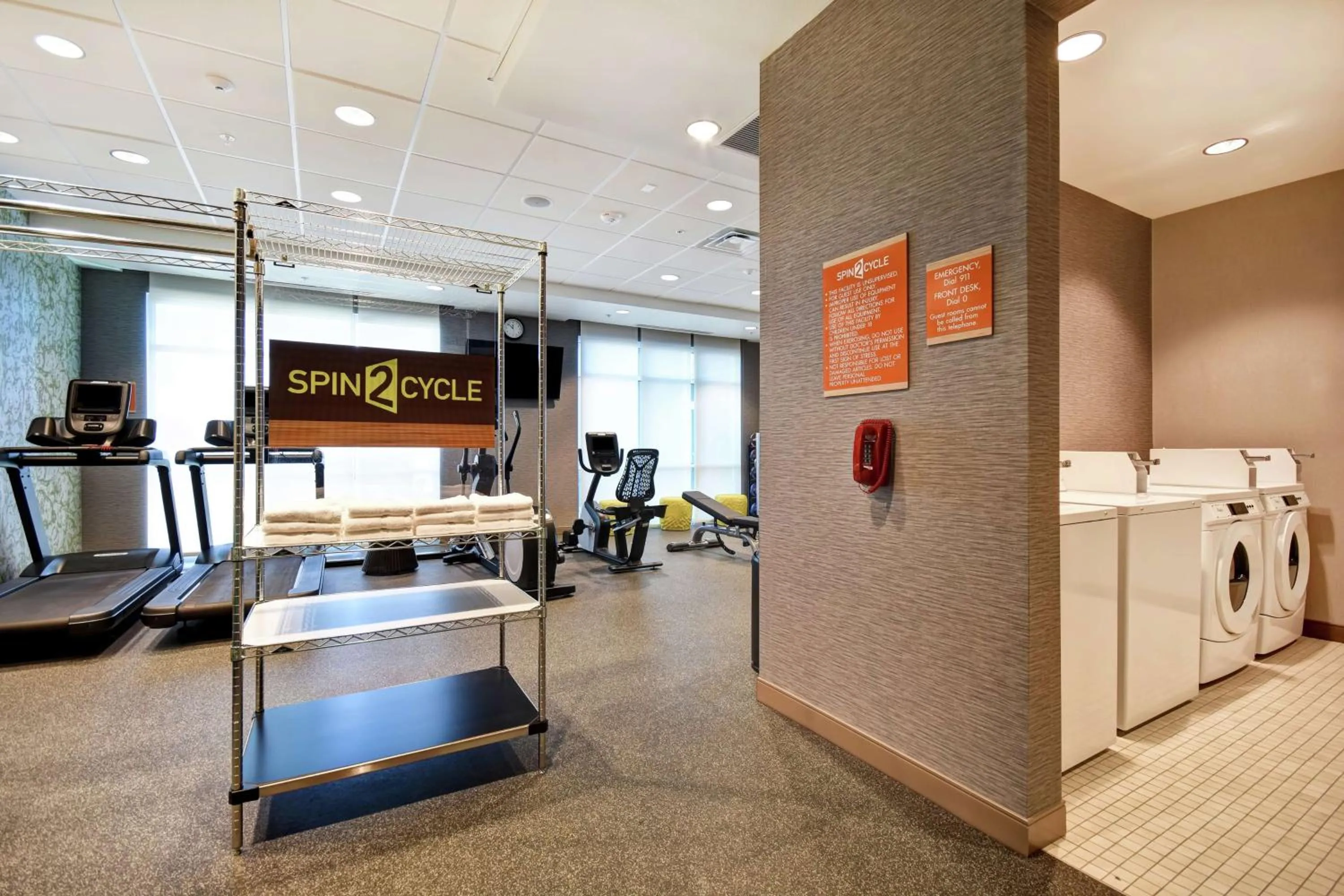 Fitness centre/facilities in Home2 Suites by Hilton Victorville