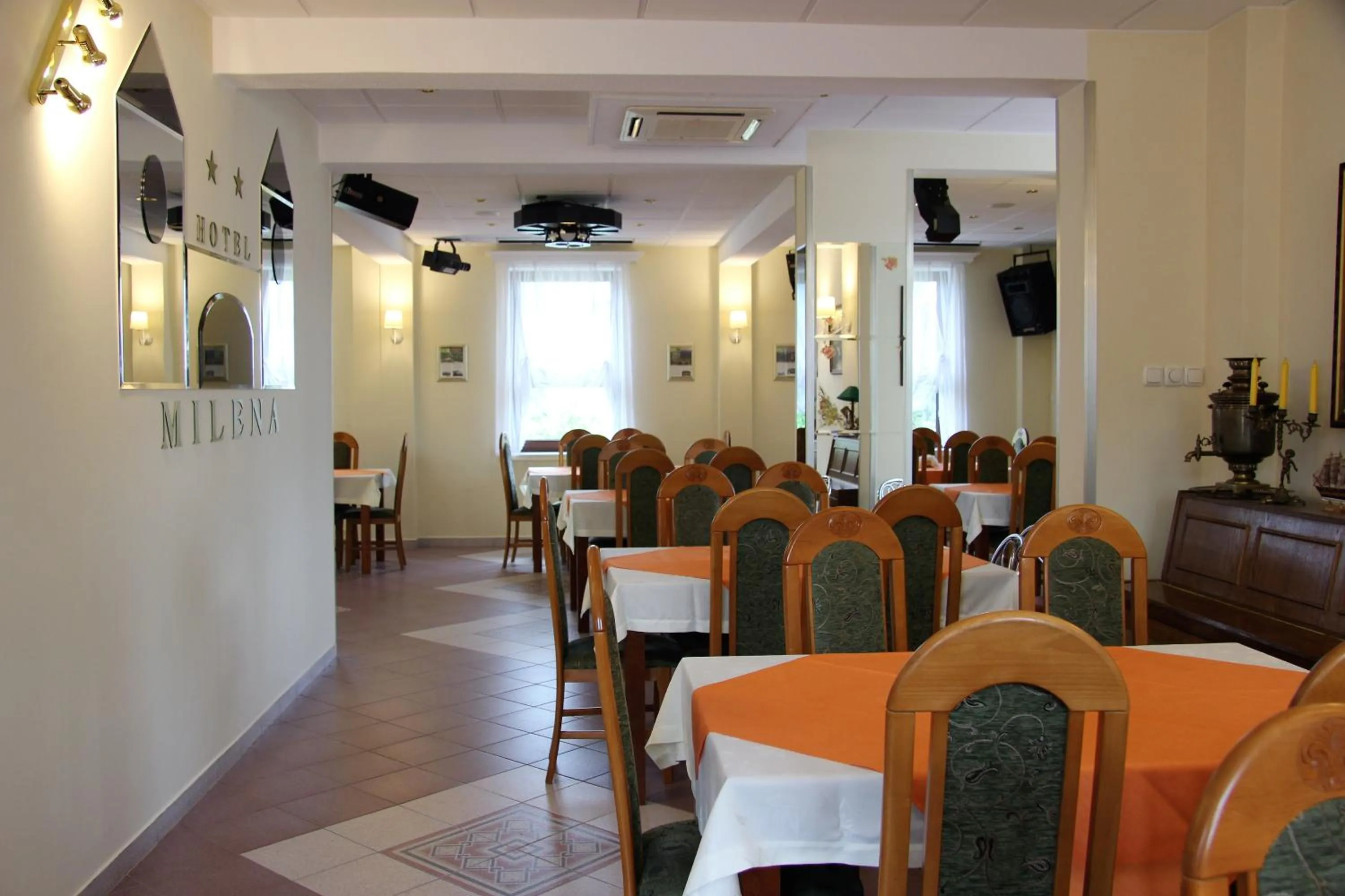 Restaurant/places to eat in Hotel Milena
